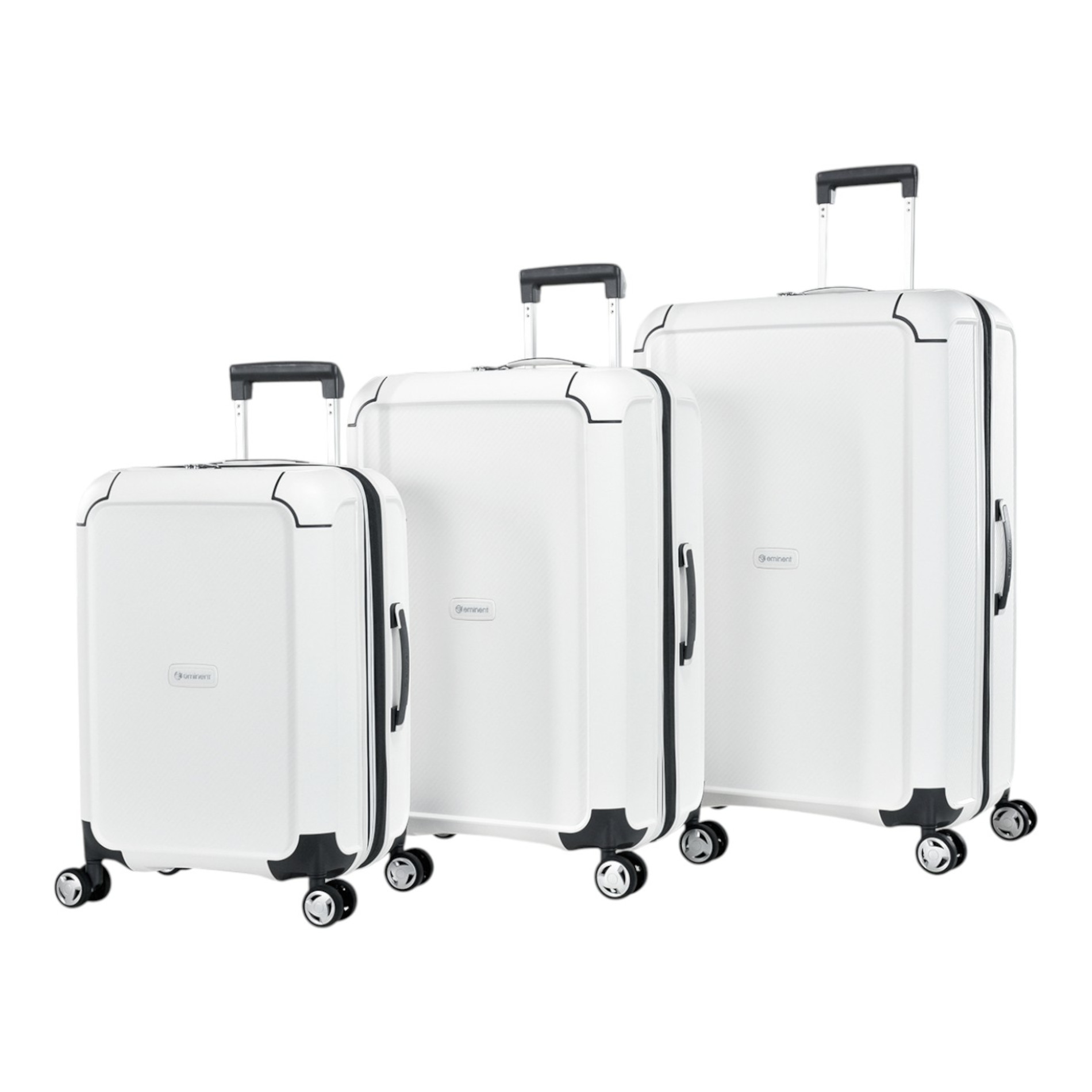 AEGIS Handgepäck (55 cm) erweiterbar - weiß