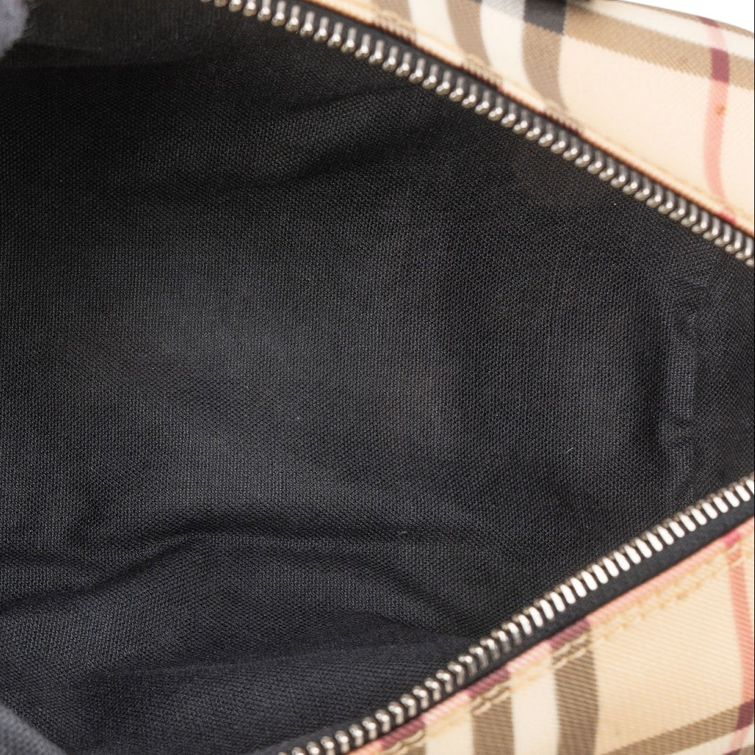 Sac à main Burberry Nova à motif « Nova-Check » et monogramme