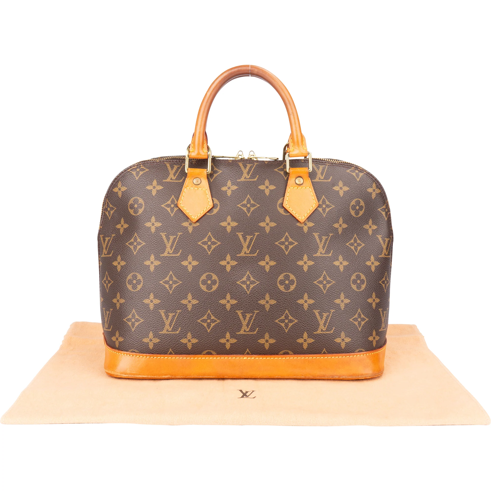 Louis Vuitton Canvas Monogram Alma PM Handbag