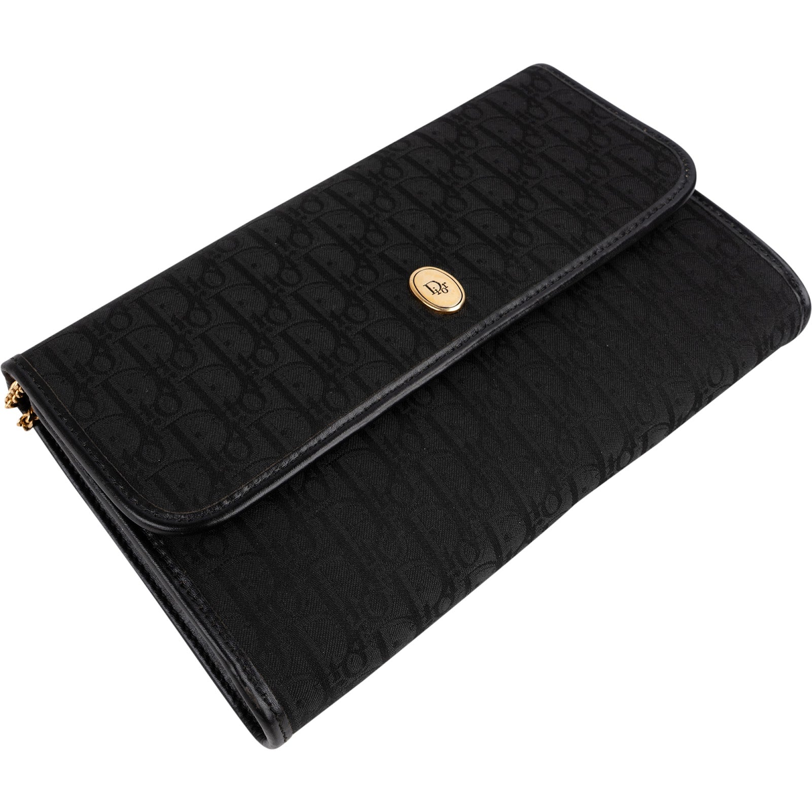 Christian Dior Oblique Monogram Single-Flap Shoulder Bag