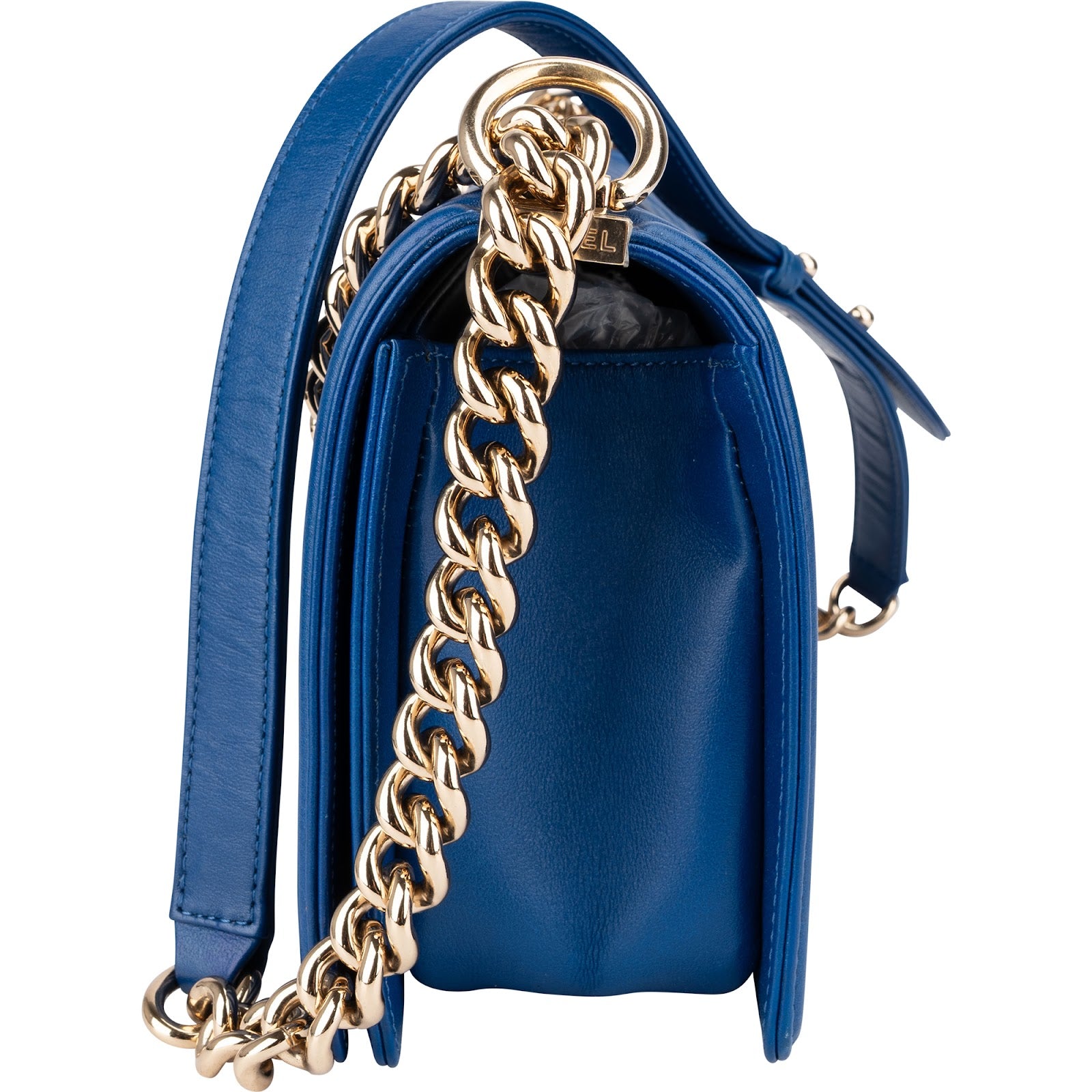 Chanel - Medium Boy Single Flap Crossbody Bag
