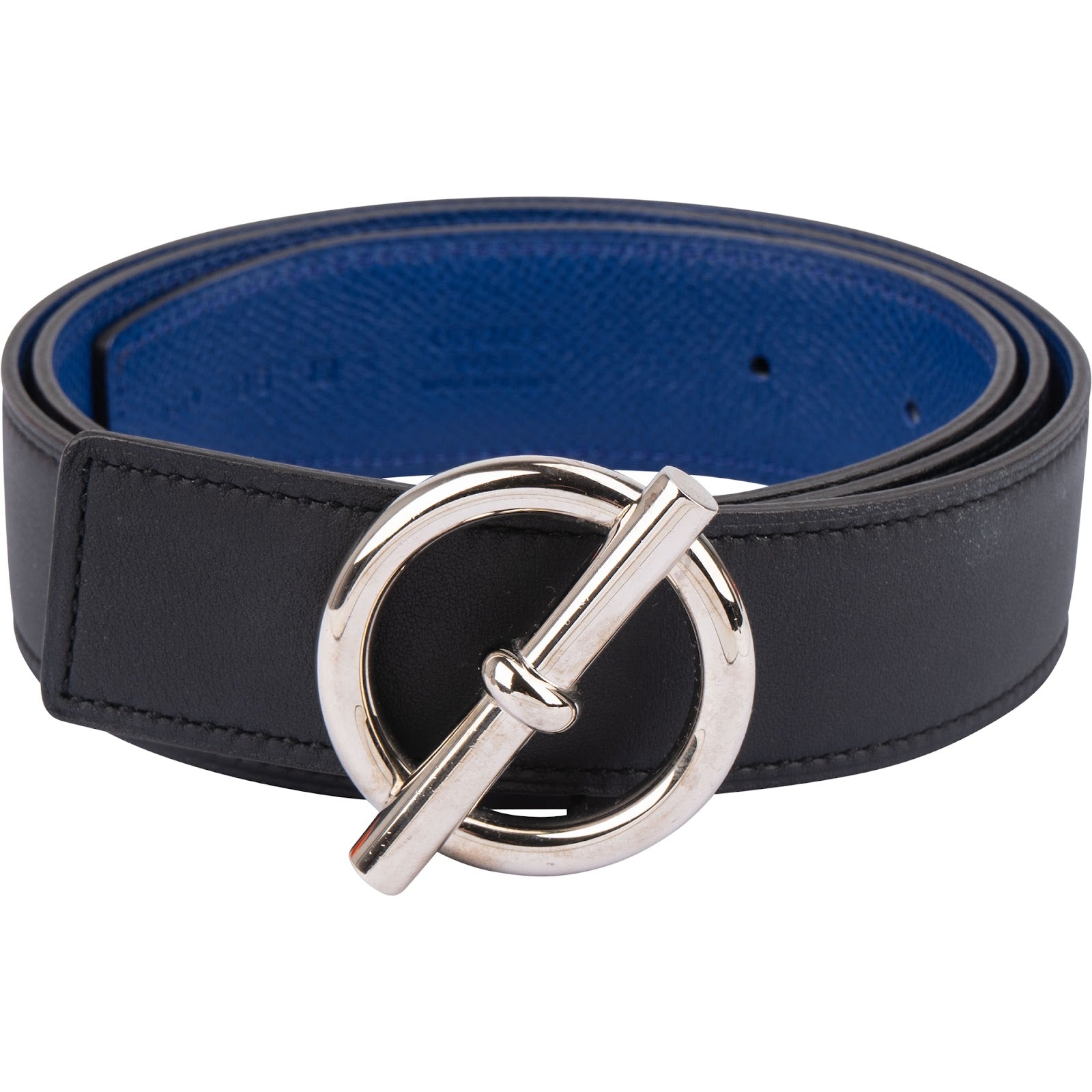 Hermès - Bicolor Reversible Touareg Gürtel (85)