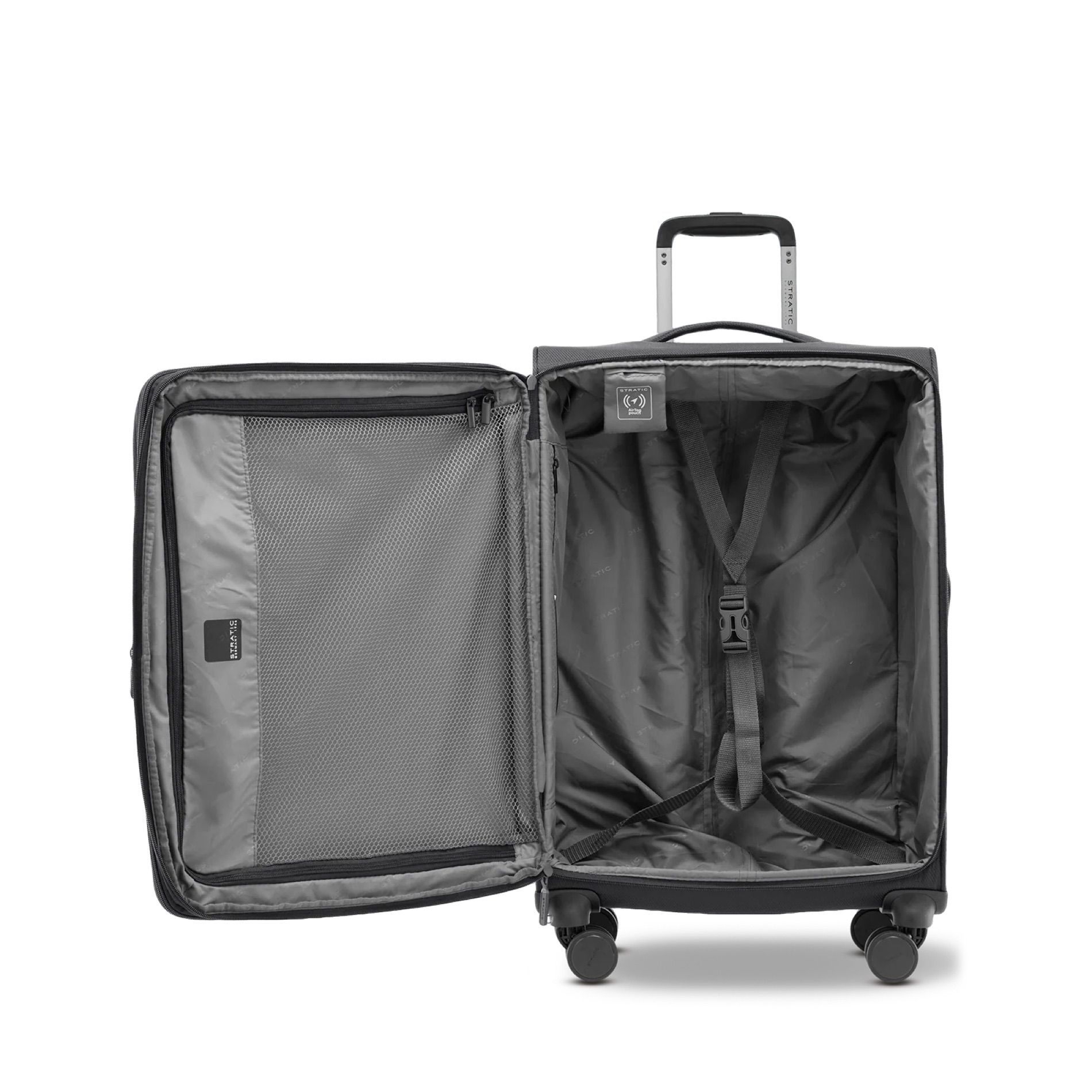 STRATIC LITE - Trolley M  (65cm) erweiterbar - Black