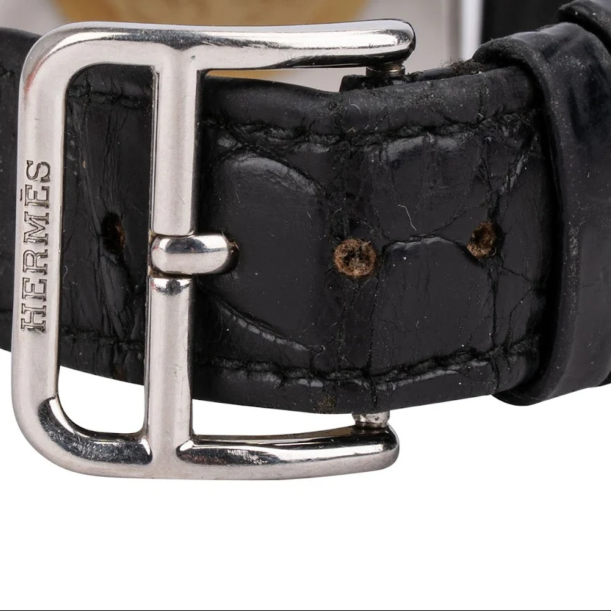 Hermès Silver Tone Heure H H1.510 Women Watch