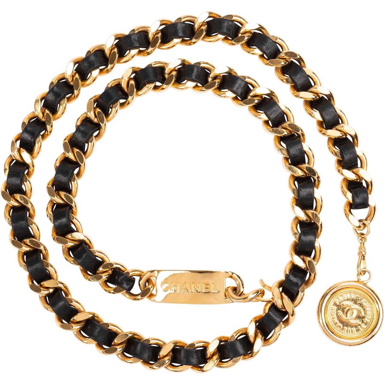 Chanel - Medaillon-buikketting