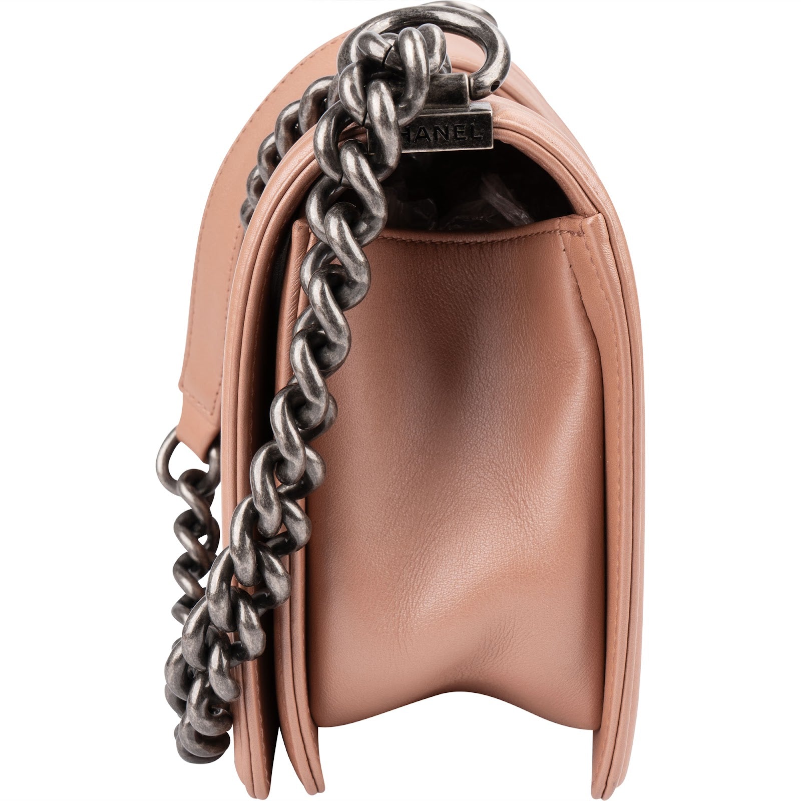 Chanel - Medium Boy Single Flap Crossbody Bag