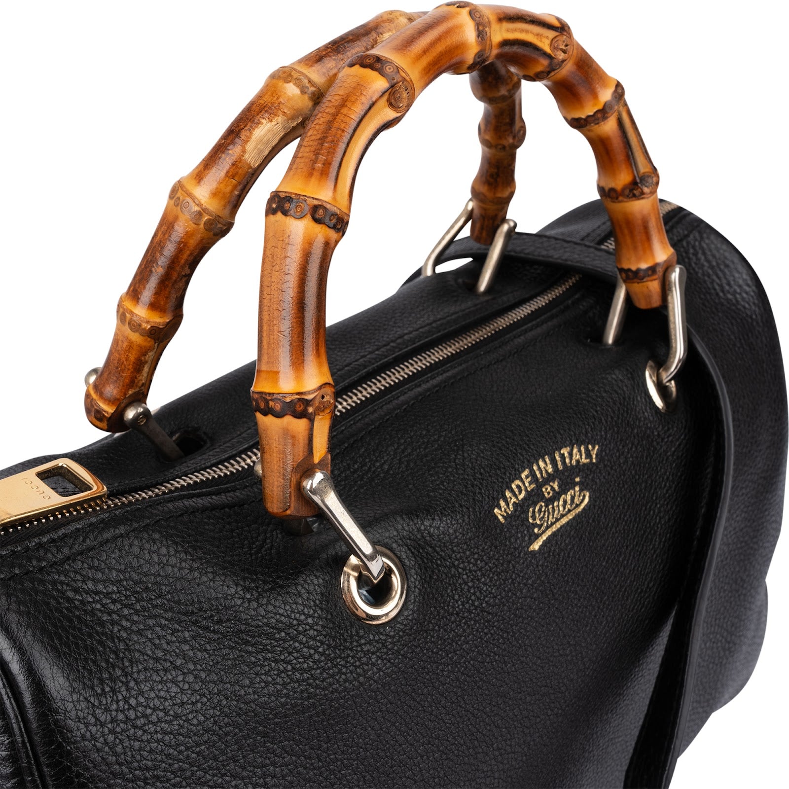 Gucci - Bamboo Top Handle Boston Bag