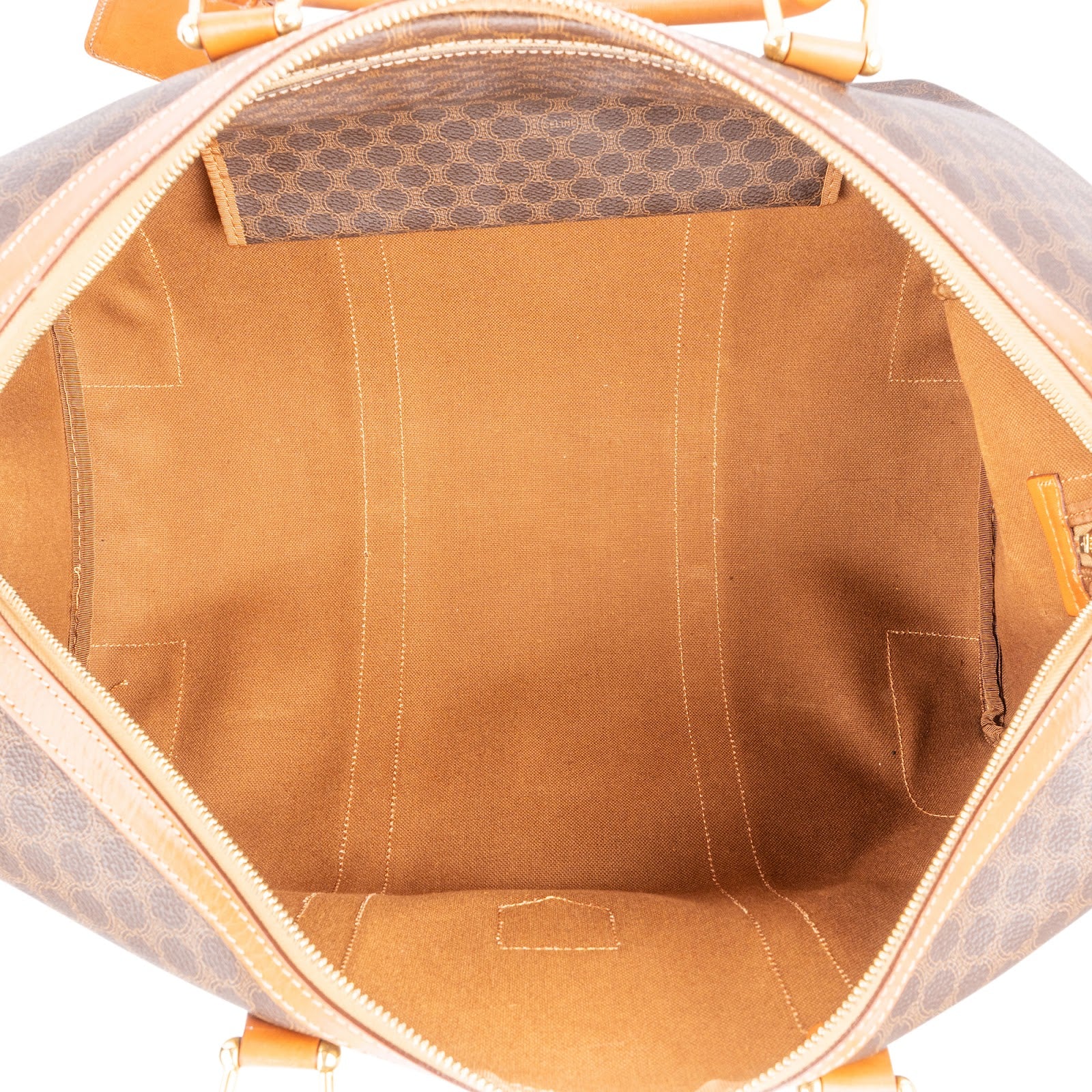 Celine Monogram Macadam Canvas Boston 45 Reisetasche