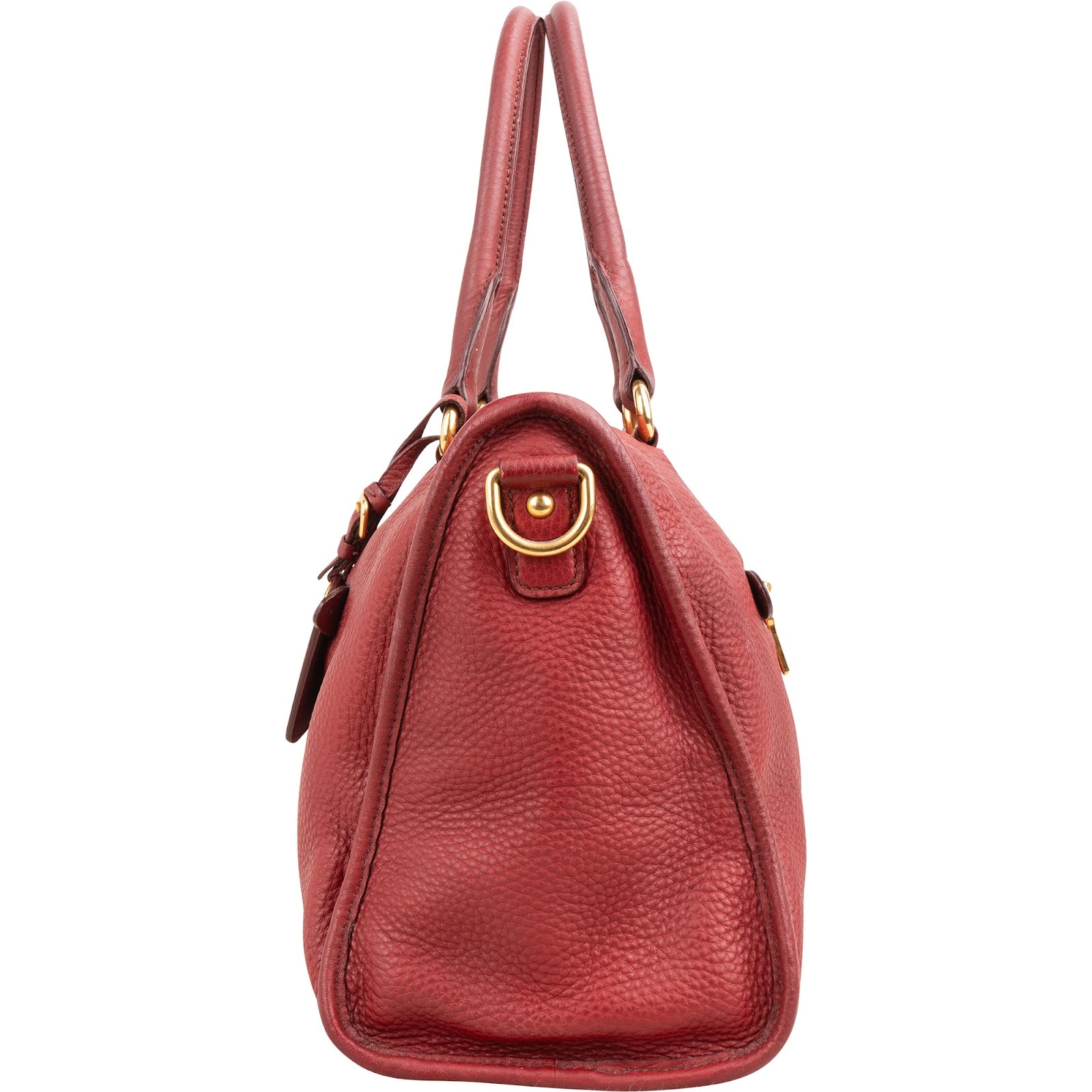 Prada – Vitello Daino City Satchel handtas