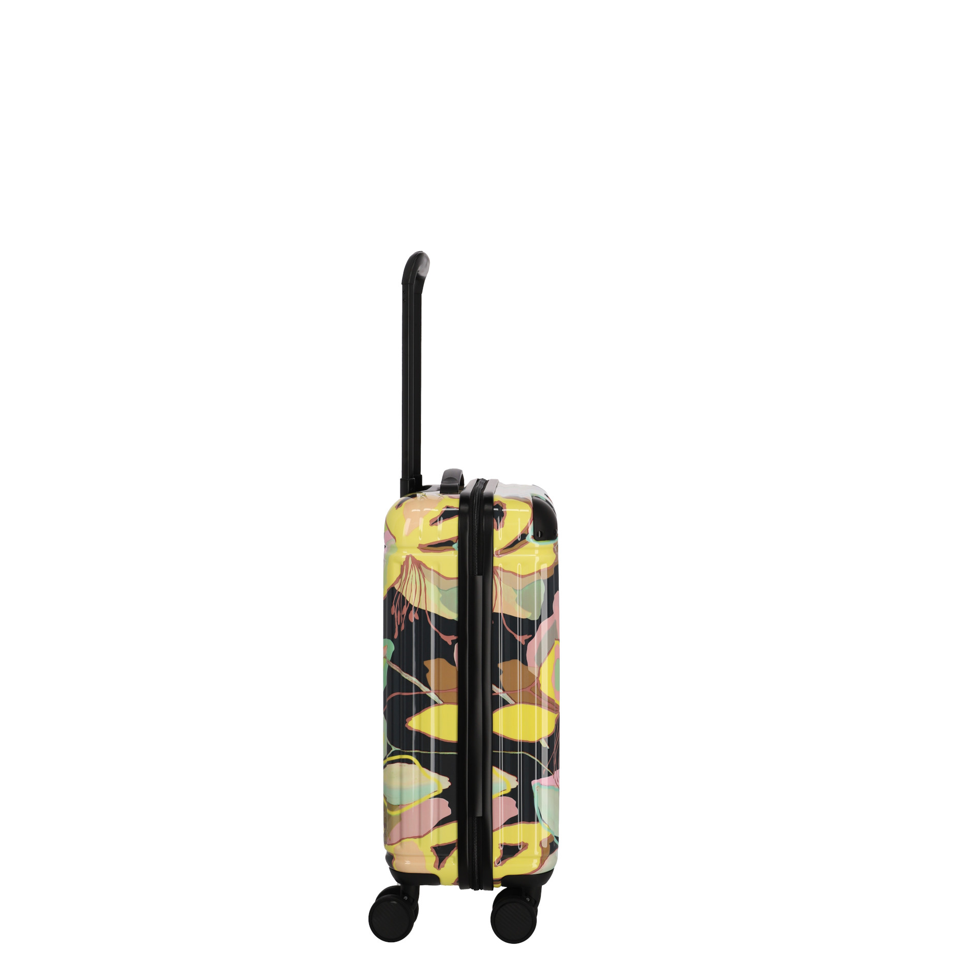 CRUISE Bordtrolley S (55 cm) mit 4 Rollen - Gelbe Orchidee