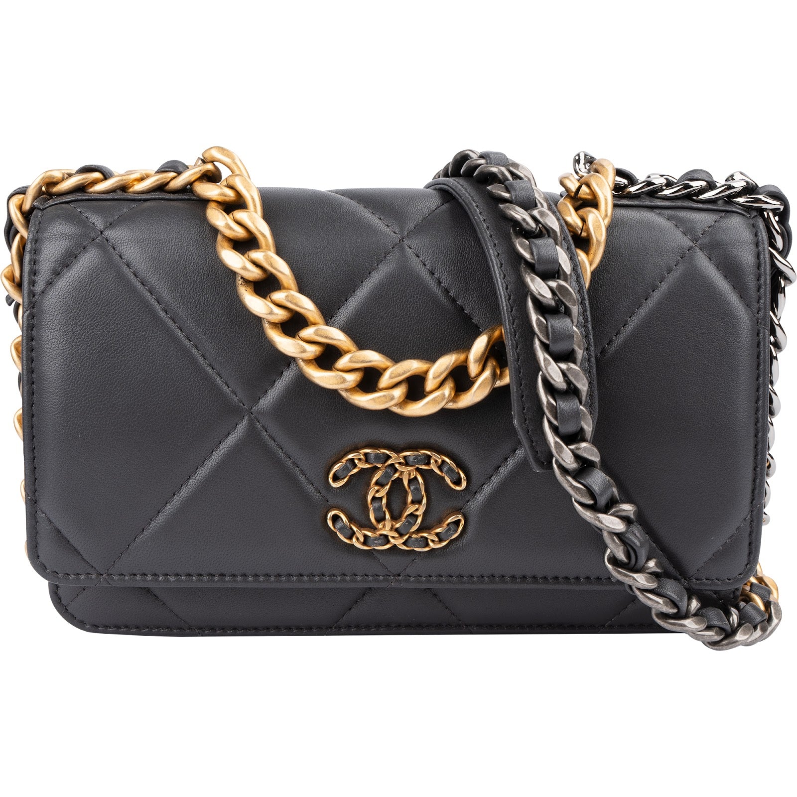 Chanel - 19 Wallet On Chain Crossbody Bag