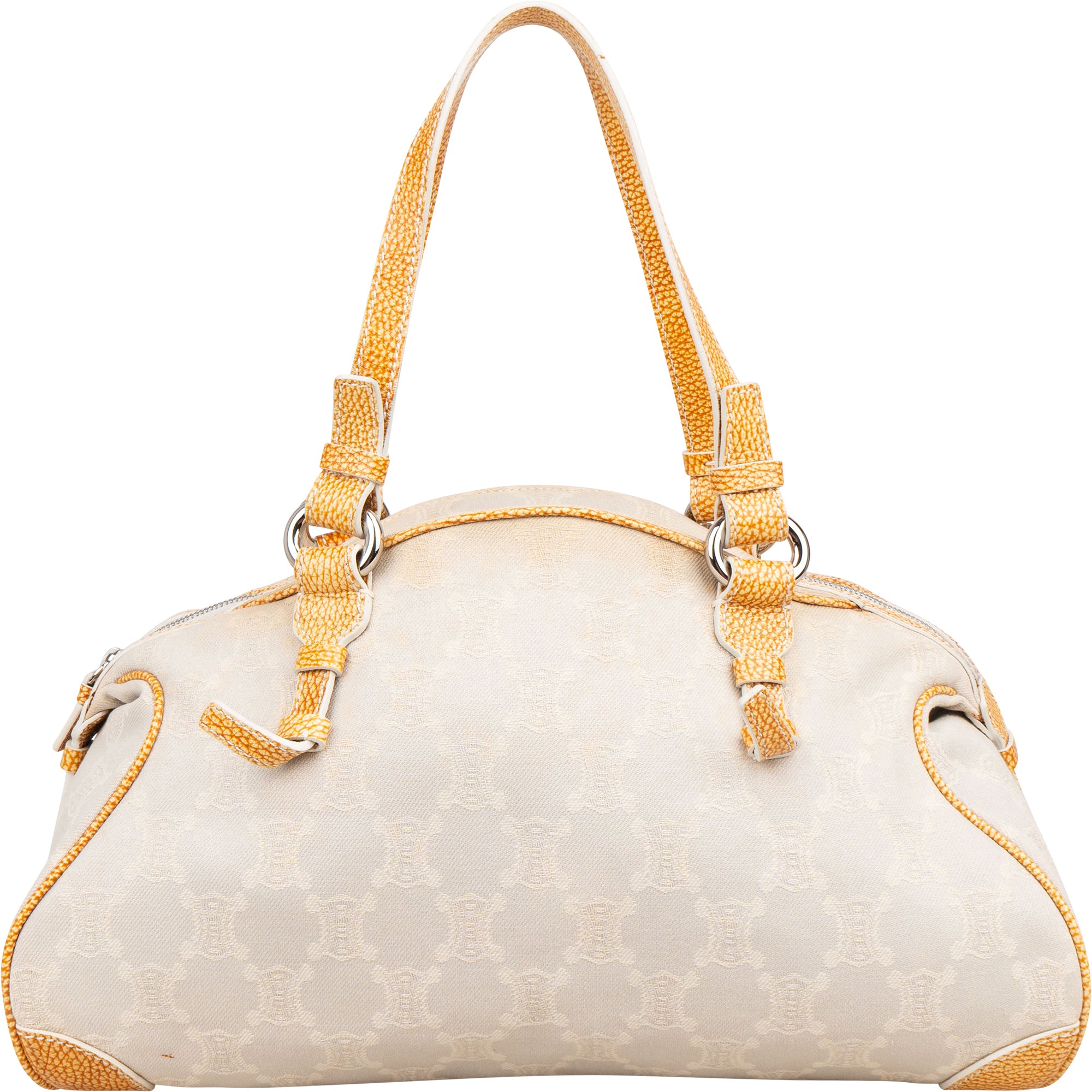 Torebka Céline Macadam z płótna typu „Boston Bag”