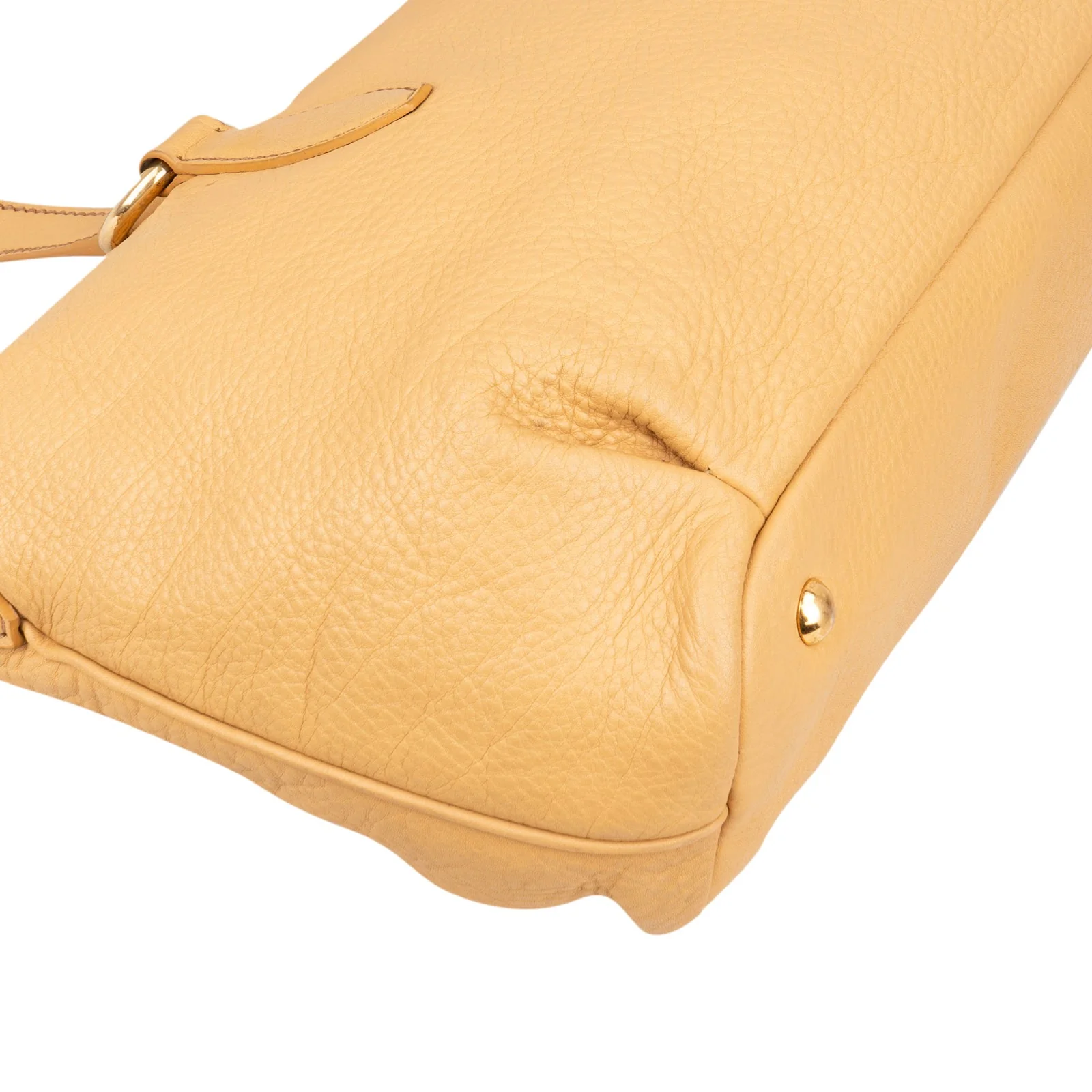 Miu Miu Vitello Daino Leather Satchel Handbag