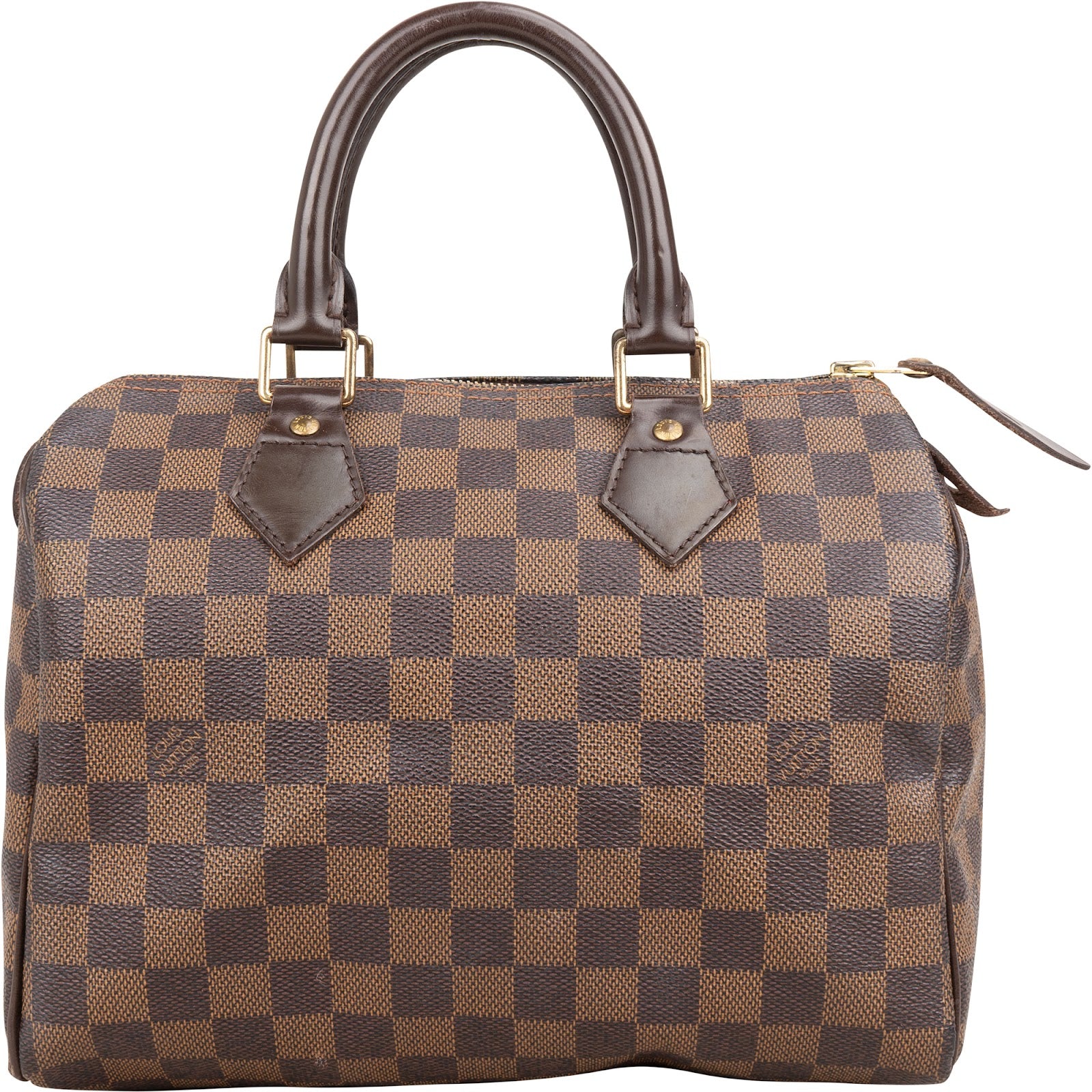 Sac Boston Speedy 25 Louis Vuitton Monogram Damier Ebene