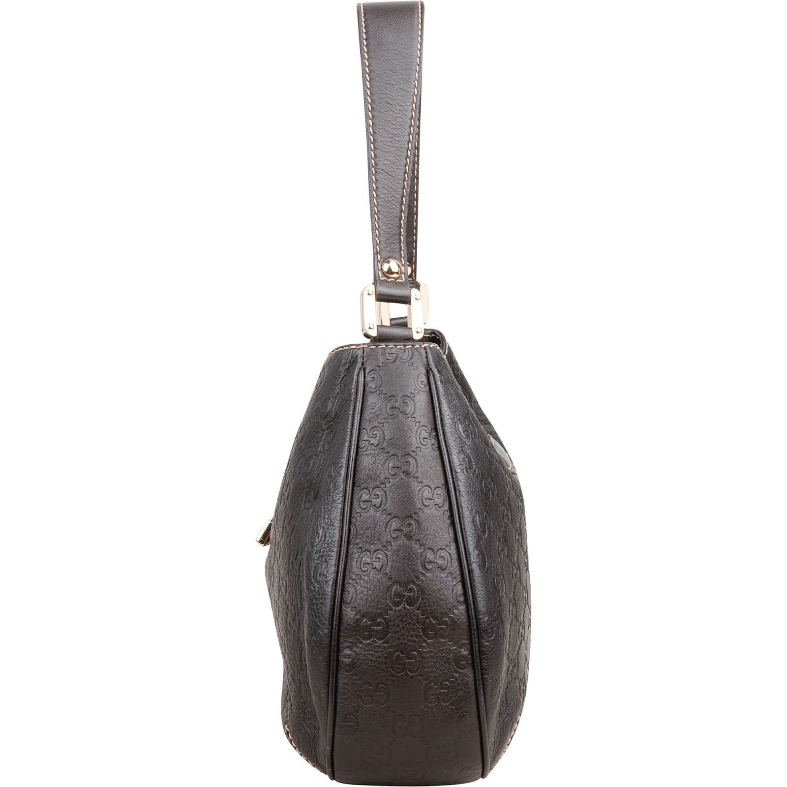 Gucci Guccissima Leather Hobo Shoulder Bag