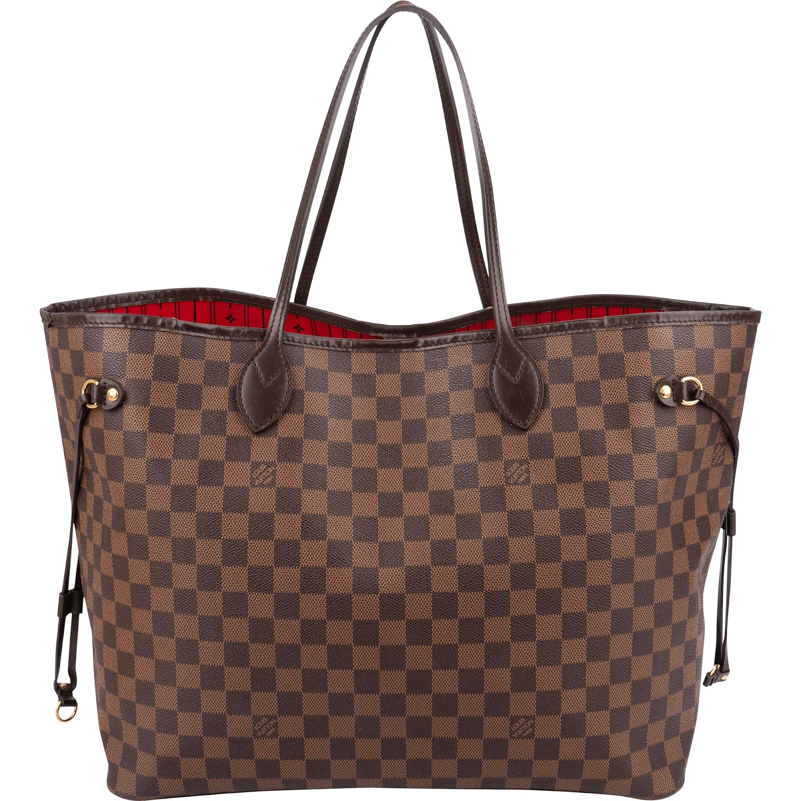 Sac cabas Neverfull GM Louis Vuitton en toile Monogram Damier Ebene