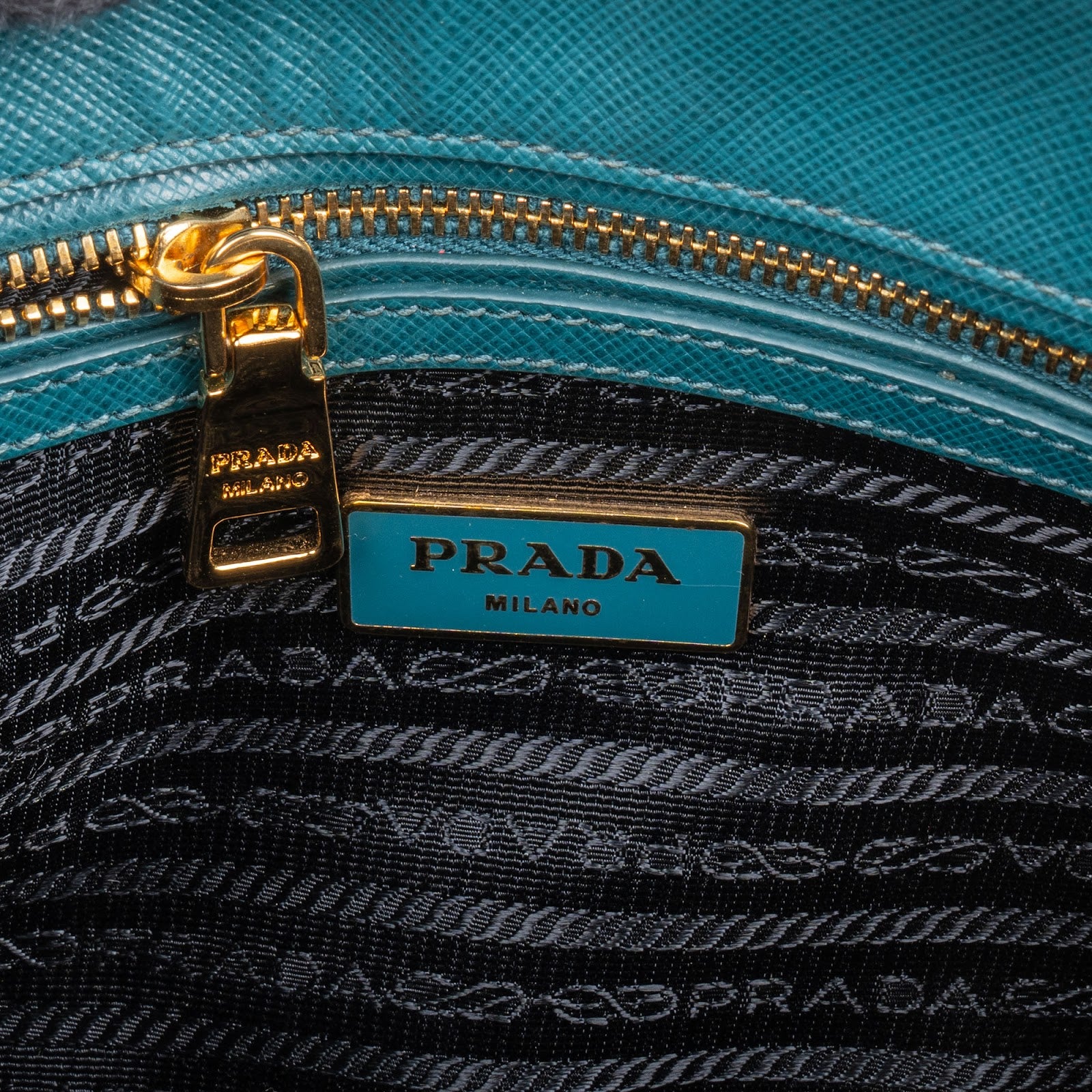 Prada Saffiano Leather Promende Handbag