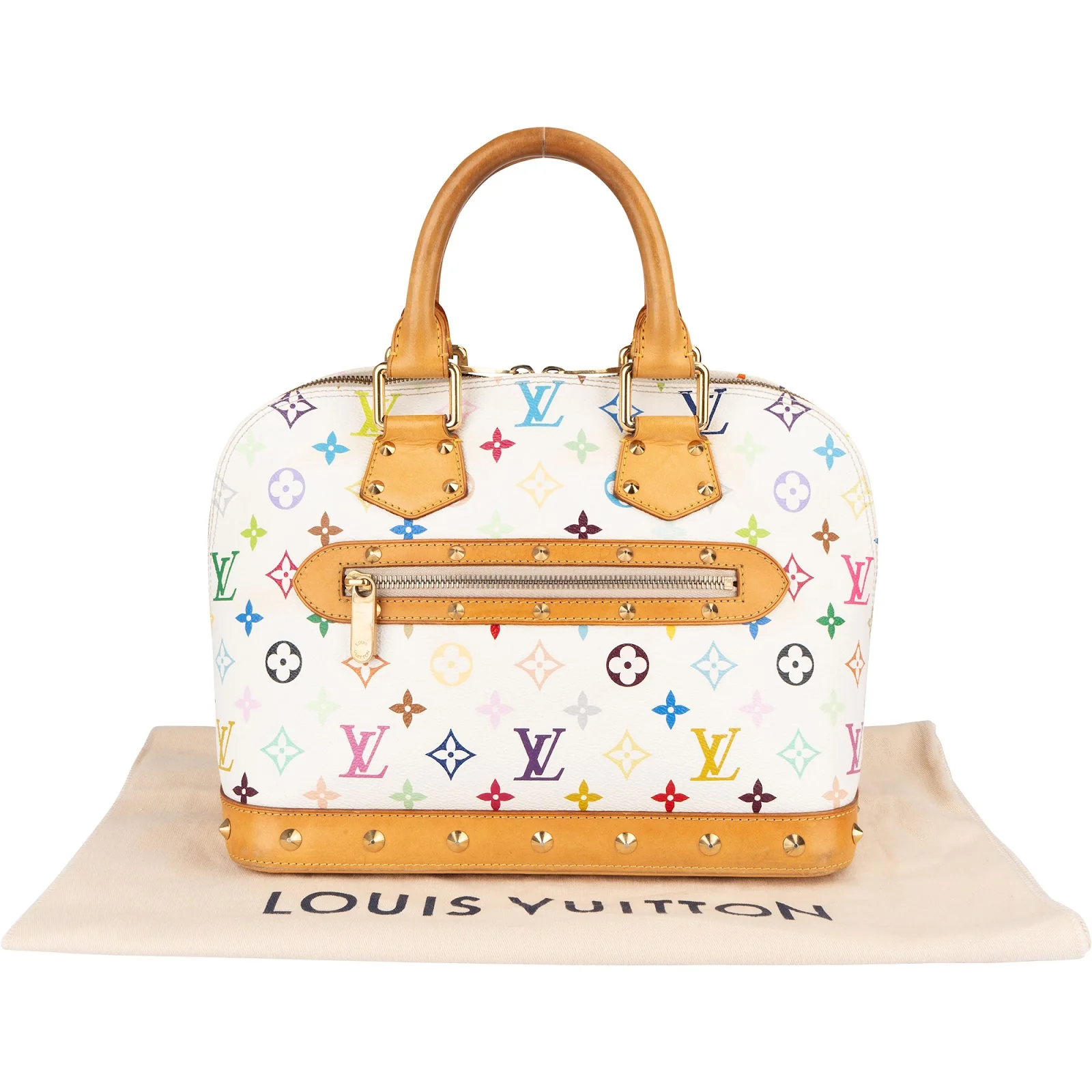 Louis Vuitton Monogram Murakami Multicolor Canvas Alma PM Handbag