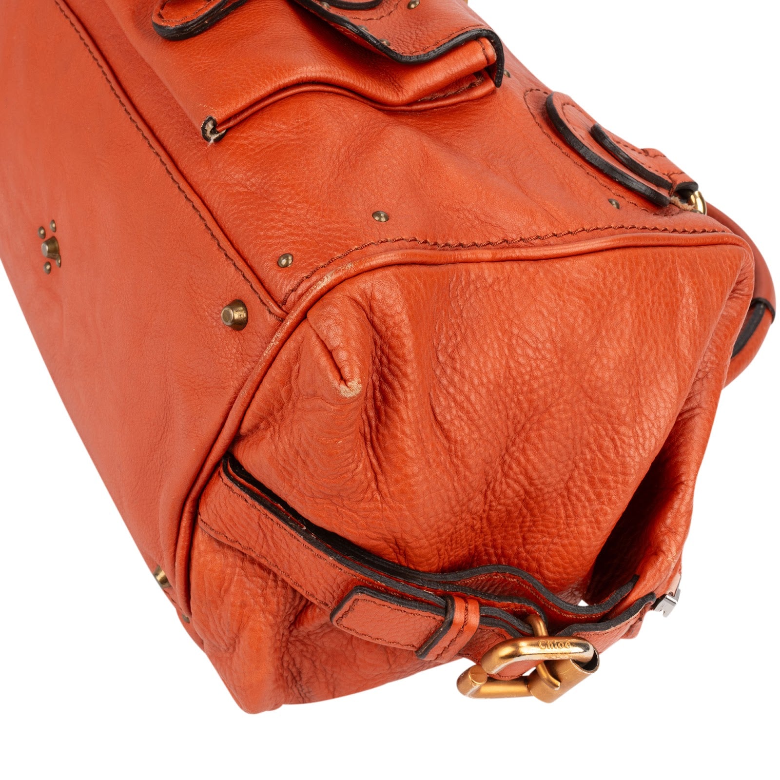 Chloé leren Paddington-handtas