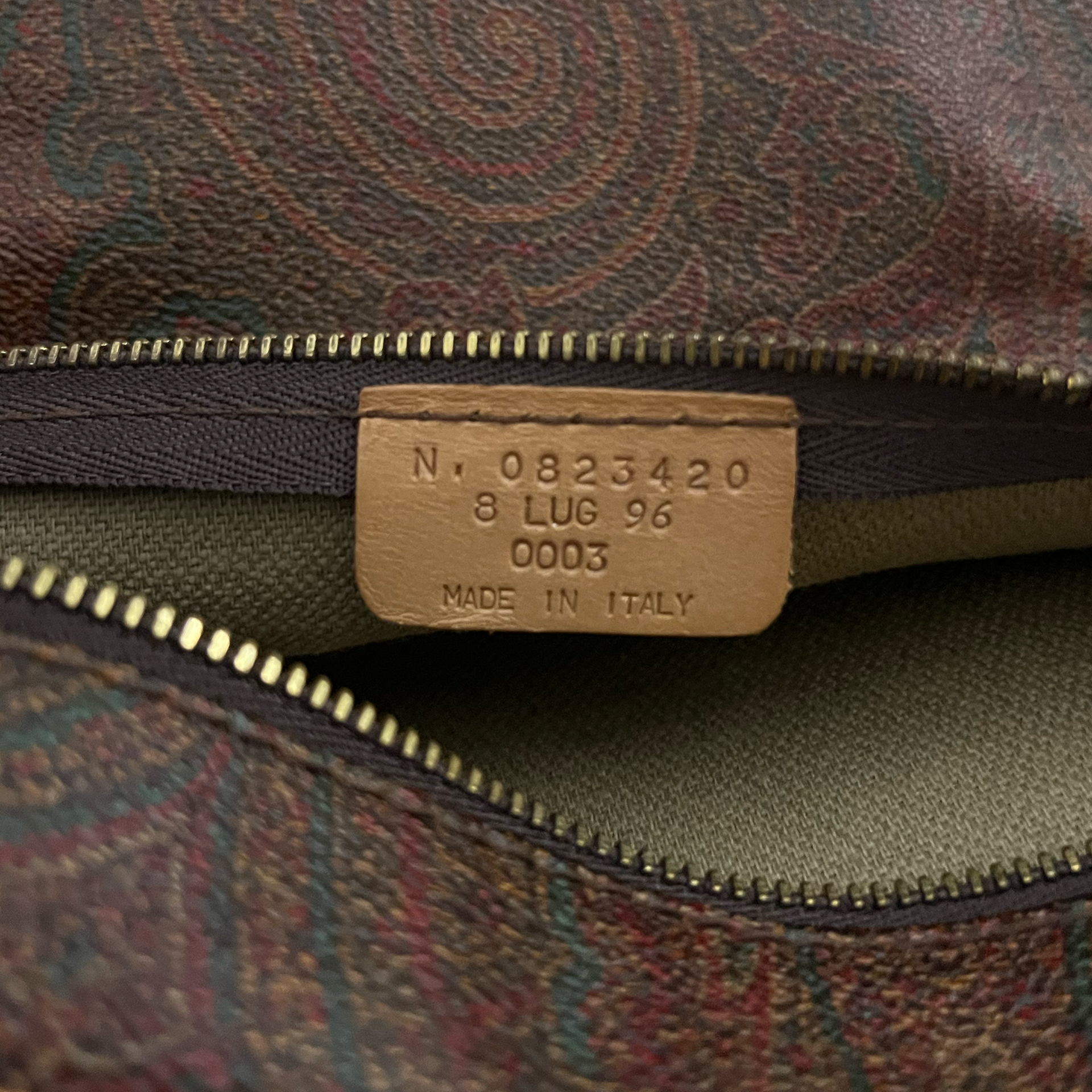 Etro Reisetasche 40 Paisley