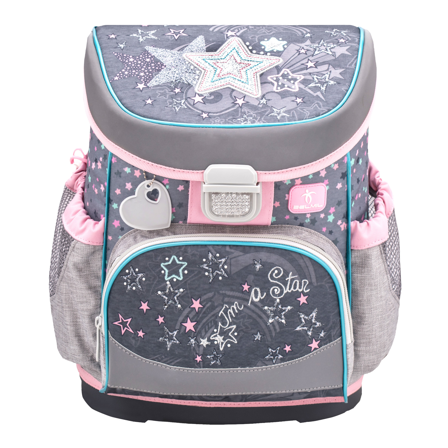 Mini-Fit Shine like a Star Schulranzen Set 5-teilig mit GRATIS Schlüsselanhänger