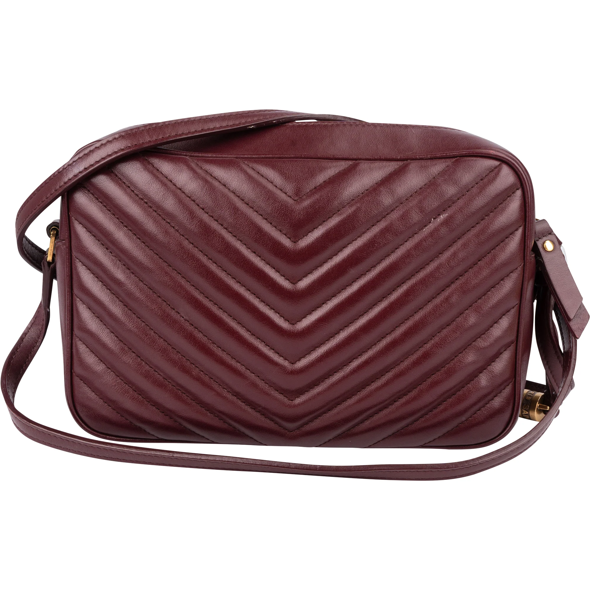 Saint Laurent Quilted Leather Lou Camera Crossbody Bag