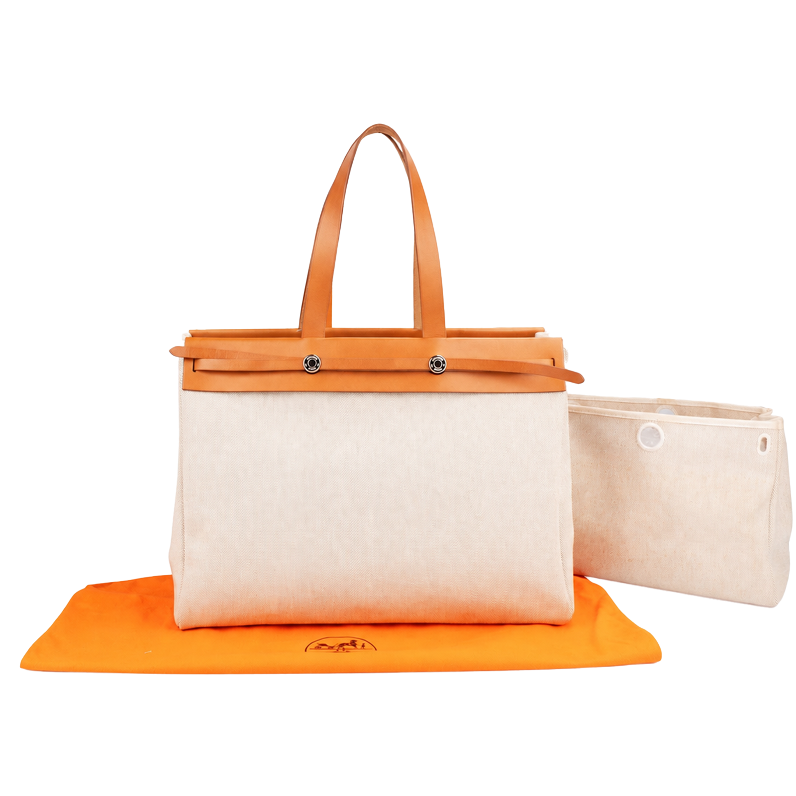 Hermès Classic Cotton Cabbas MM Tote 40 Herbag Handbag