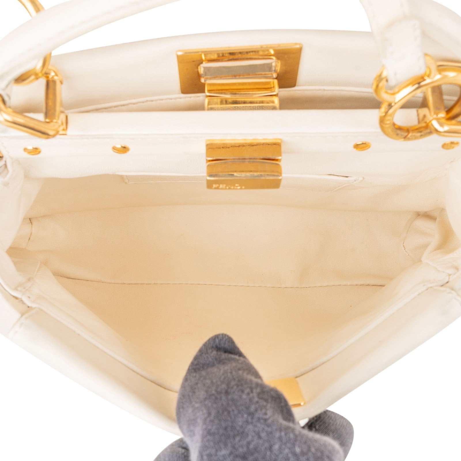 Fendi - Mini Peekaboo Crossbody Bag