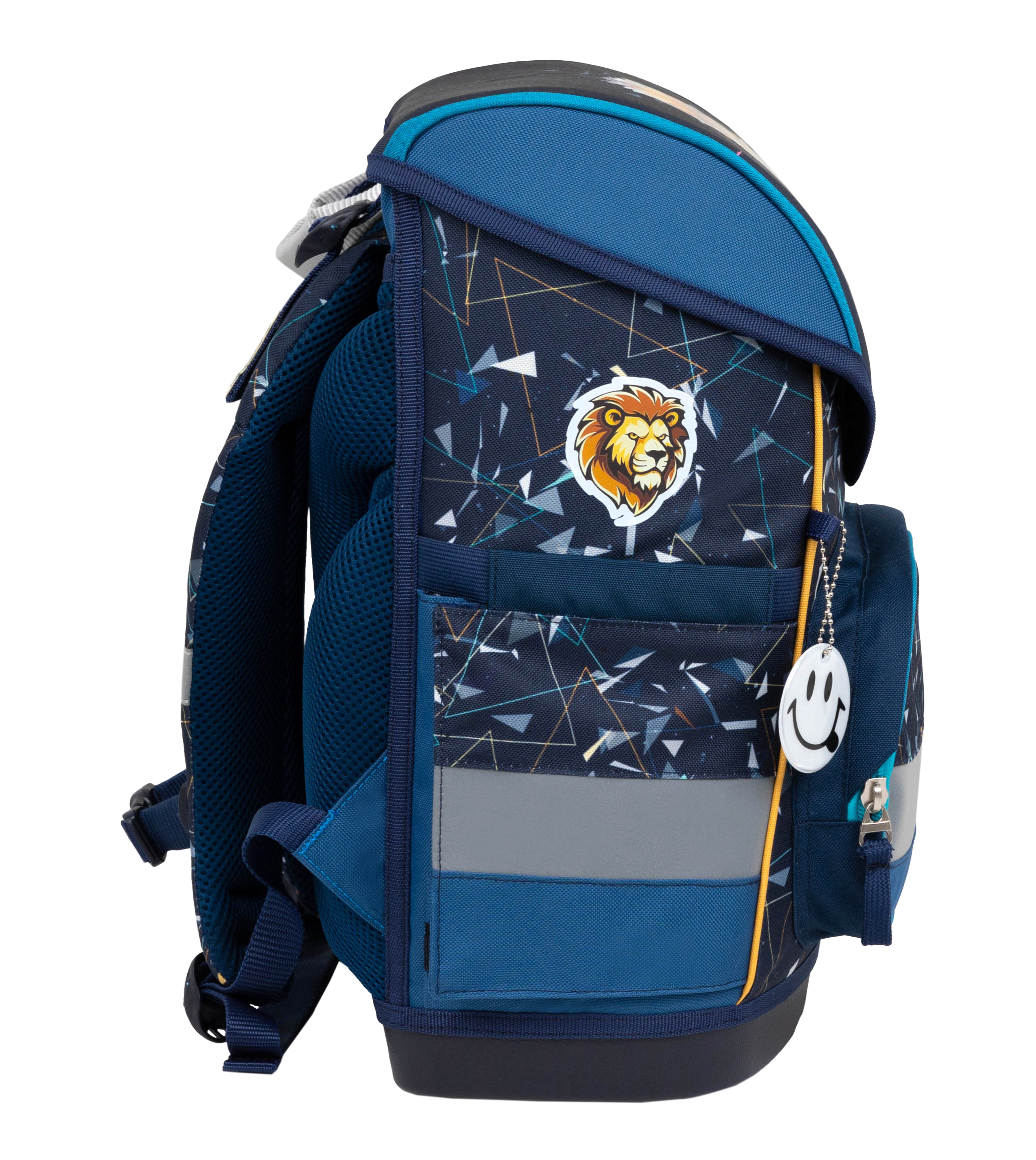 Compact satchel set 4-piece with chest strap - Lion