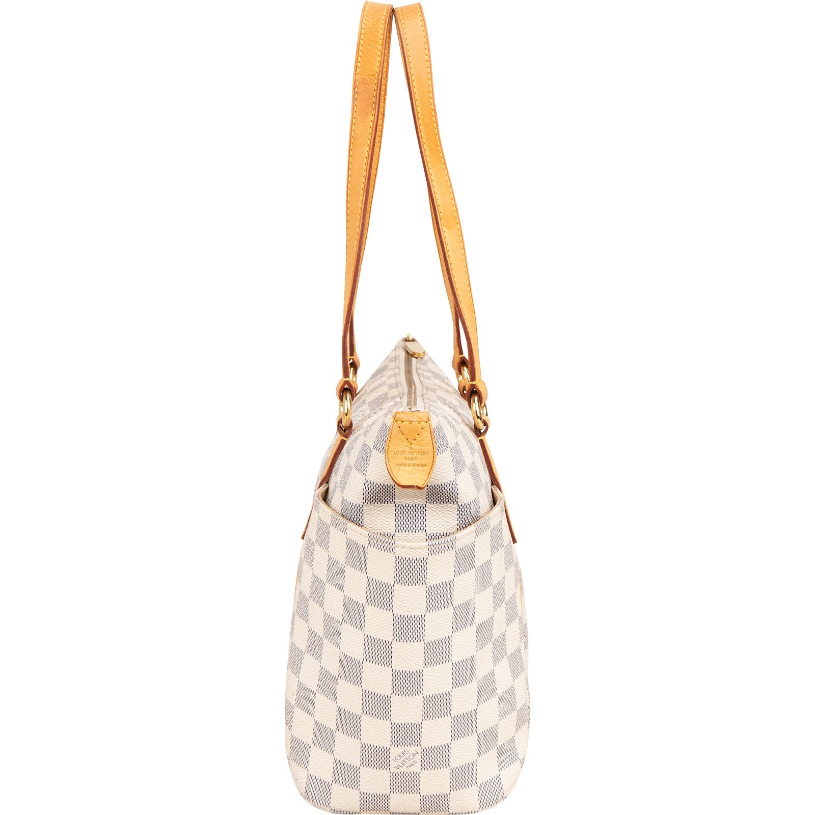 Louis Vuitton Monogram Damier Azur Canvas Totally PM Shoulder Bag