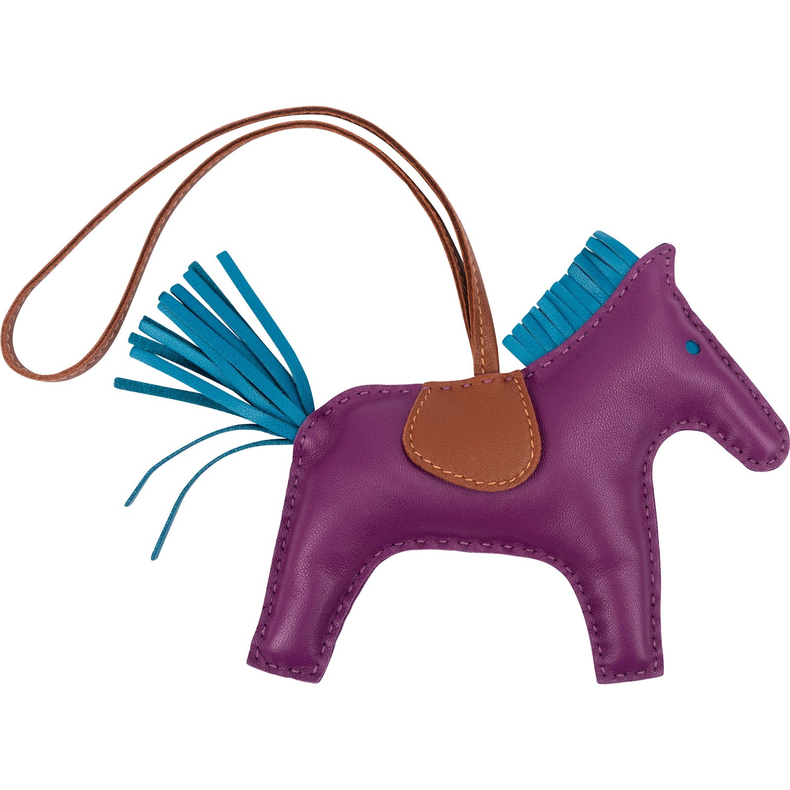 Hermès - Anemone Blue Izmir Rodeo MM-hanger