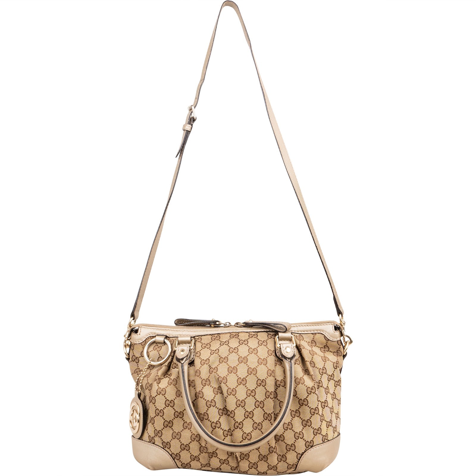 Gucci Monogram GG Sukey Handbag