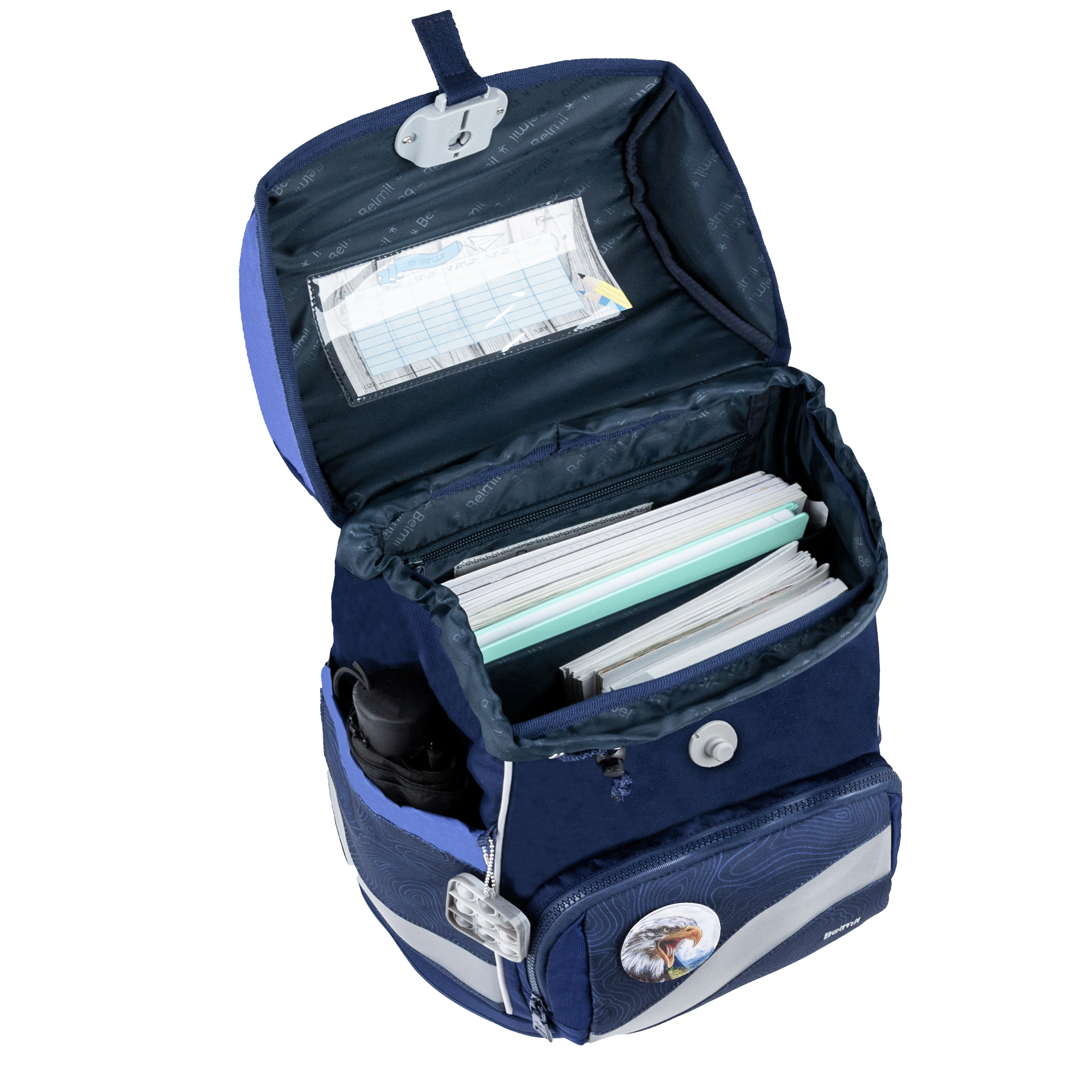 Smarty Plus Schulranzenset 5-teilig - "Topographic"