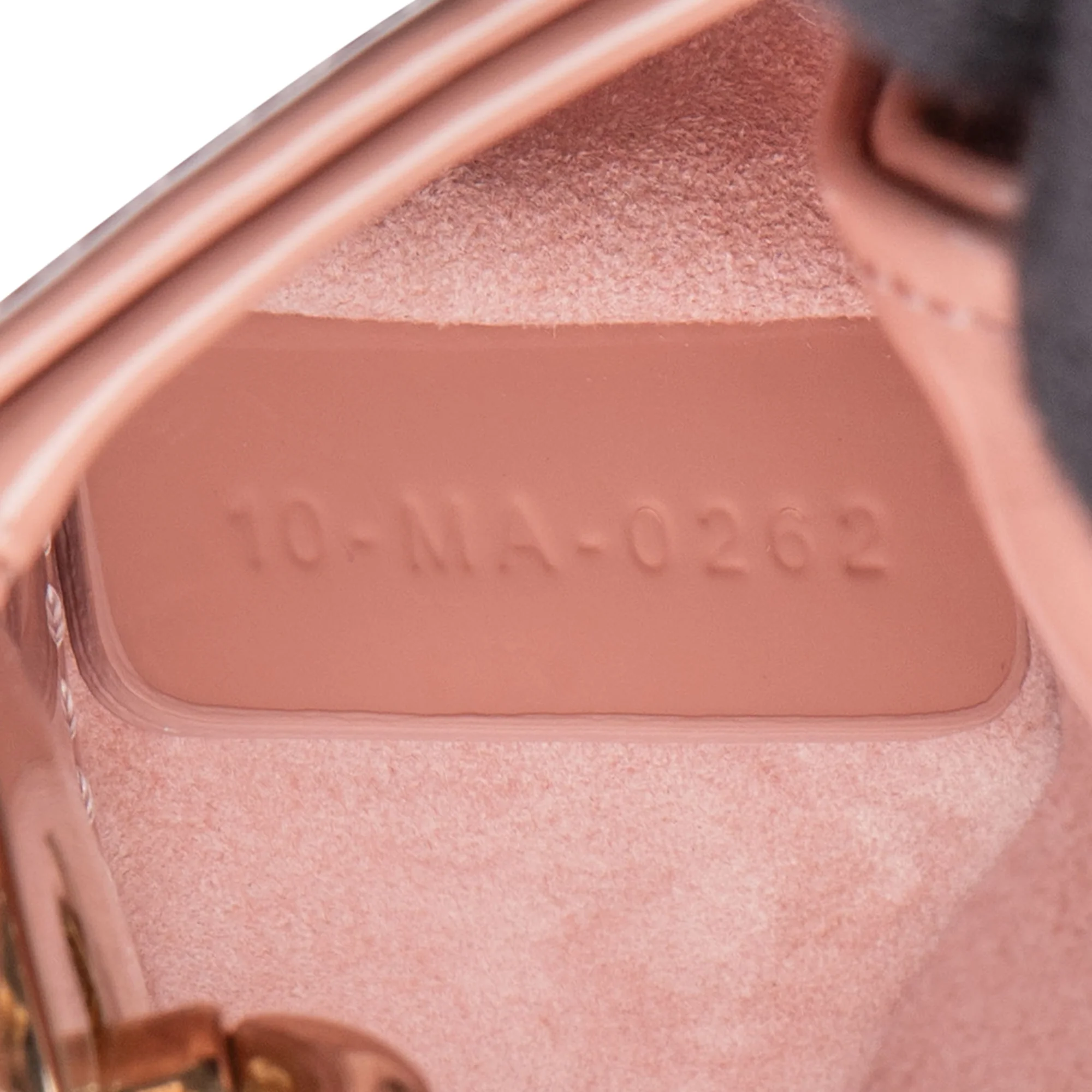 Christian Dior Quilted Patent Leather Micro Lady Dior Handbag