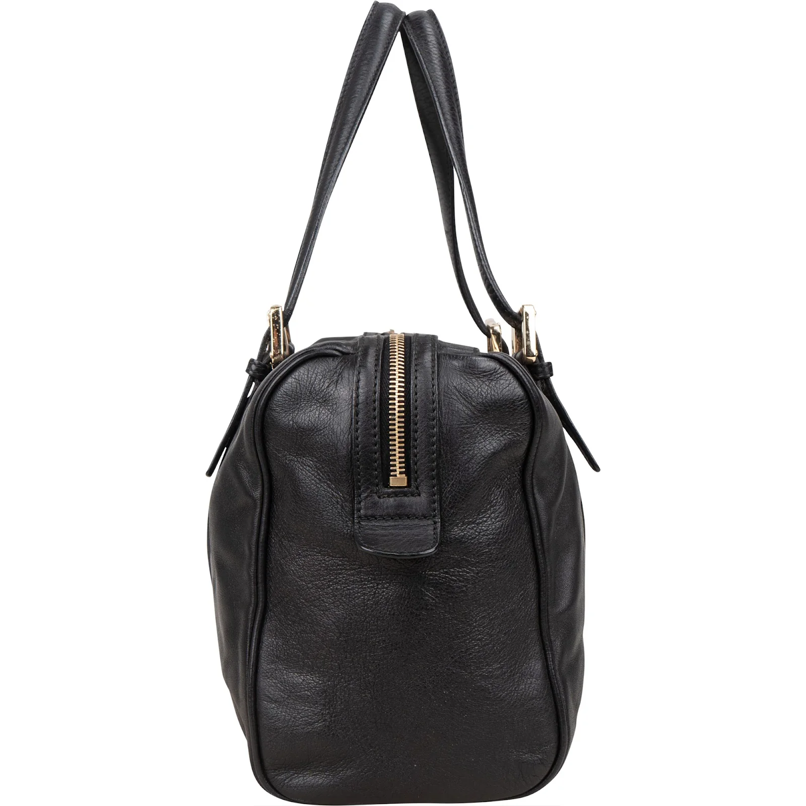 Gucci Leather Britt Boston Bag