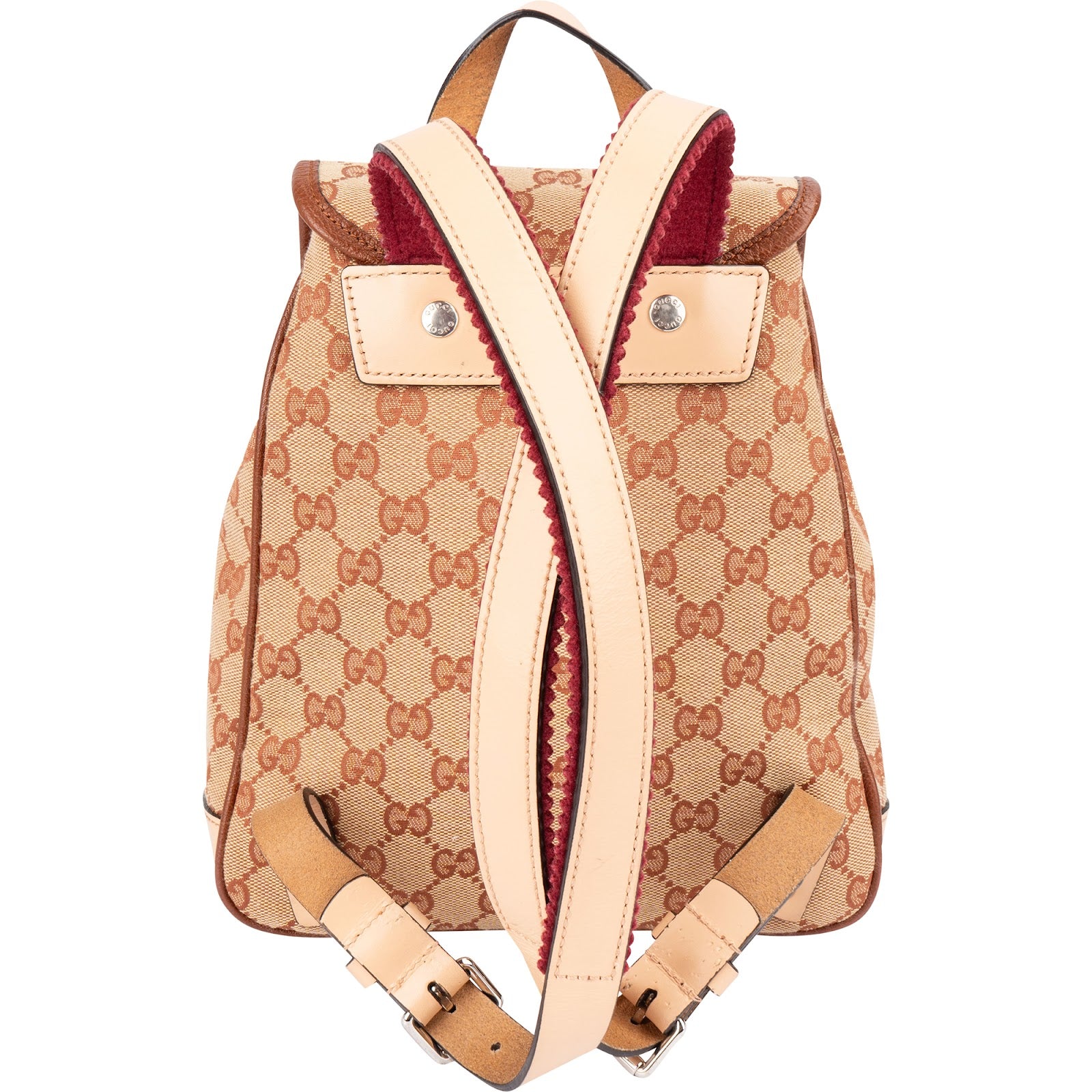 Gucci - Monogram GG Flap Backpack