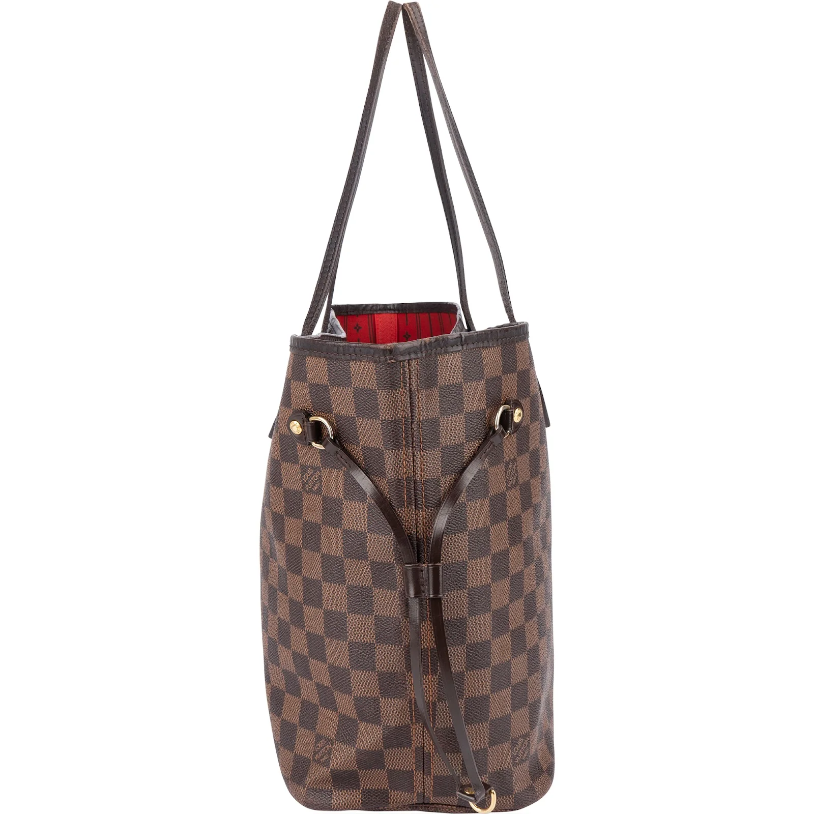 Louis Vuitton Monogram Damier Ebene Neverfull MM Shopper