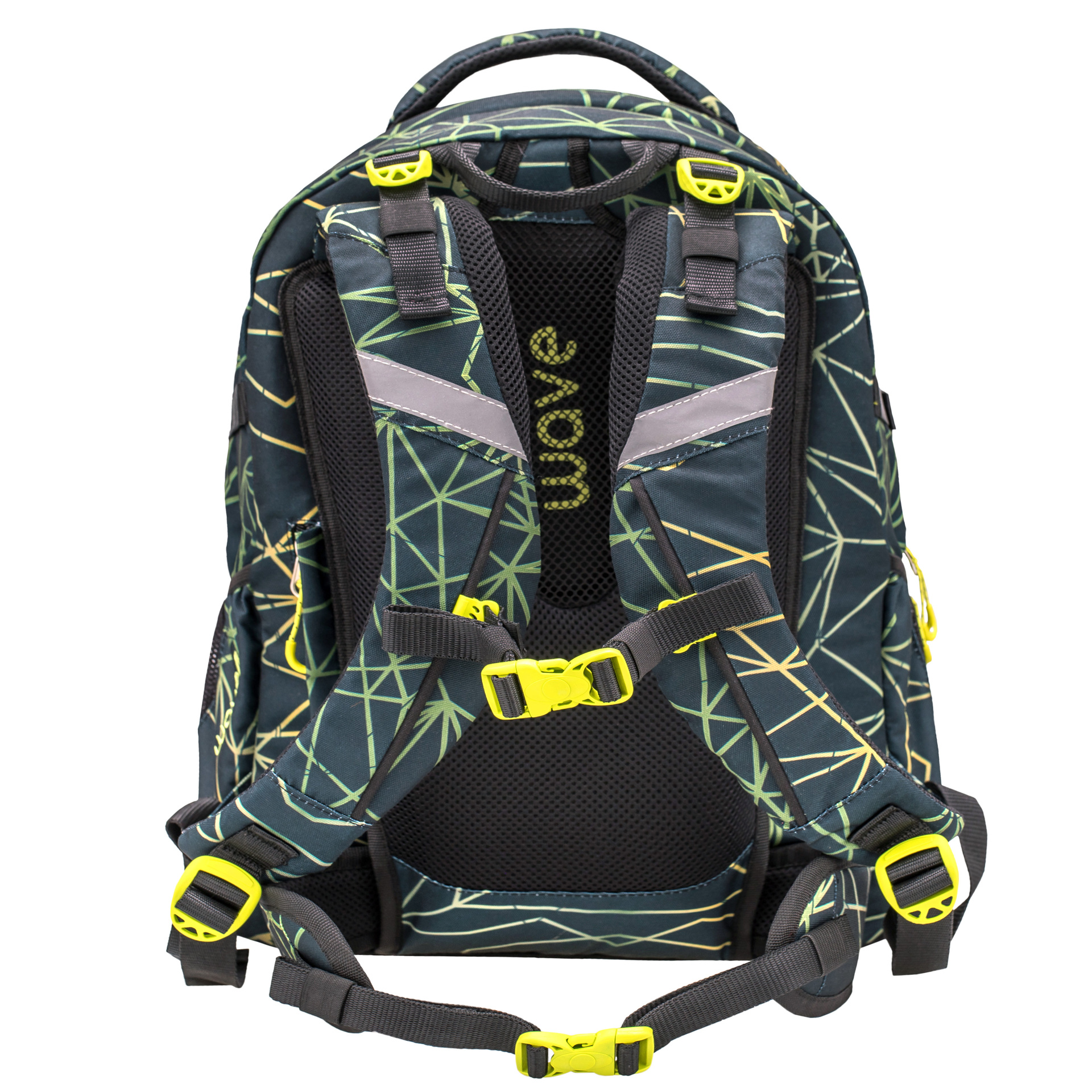 Wave Infinity Schulrucksack Set 2 tlg. "Stripes Green"