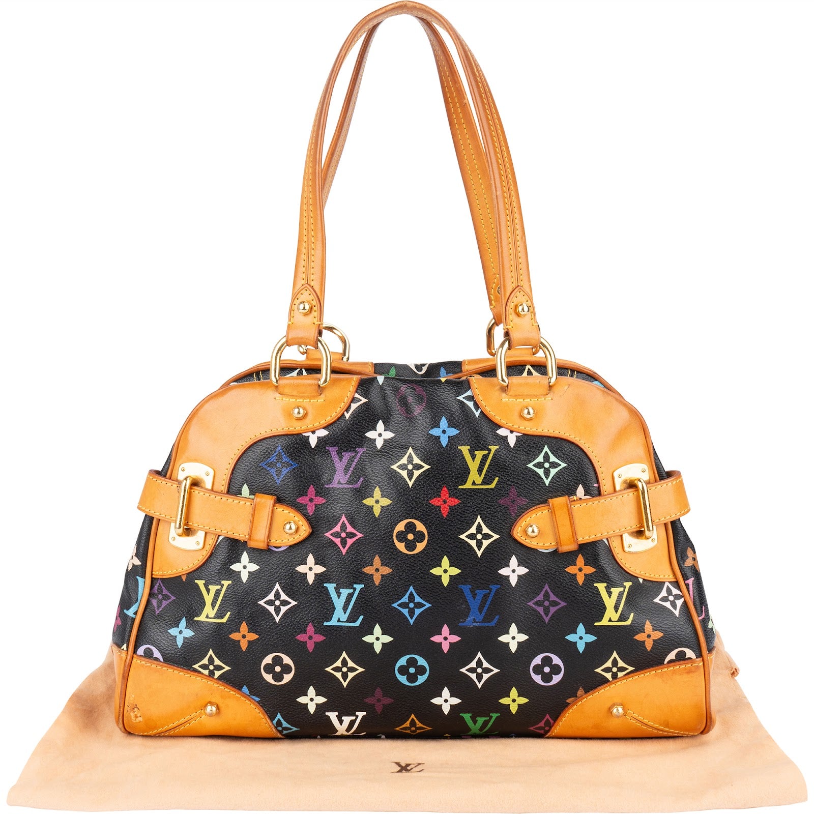 Louis Vuitton Monogram Murakami Multicolour Claudia Shoulder Bag