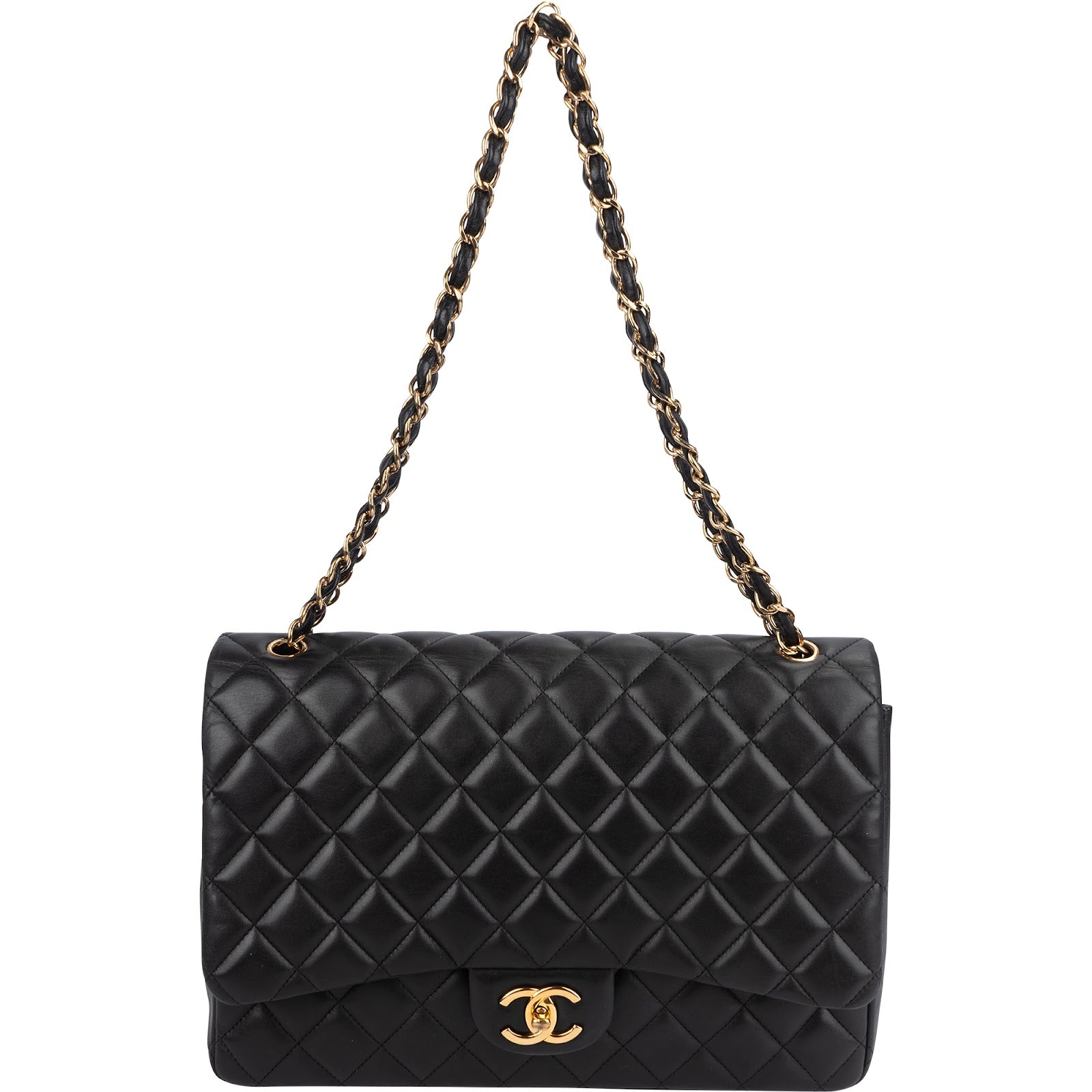 Chanel - Maxi Double Flap Schultertasche