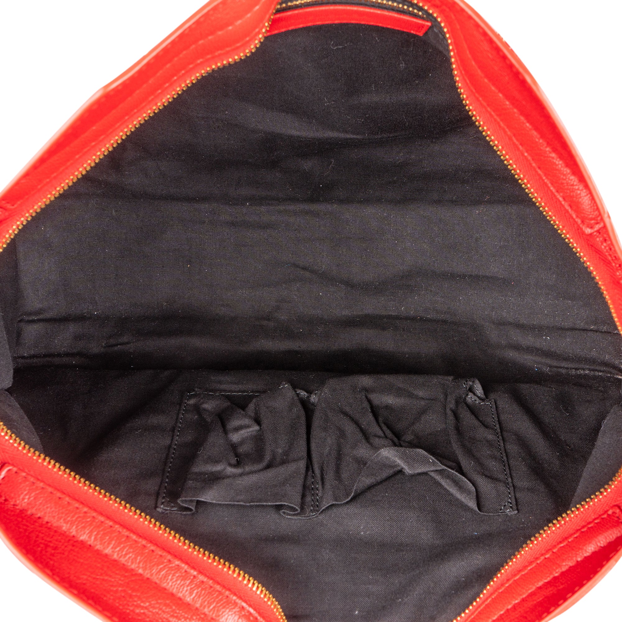 Balenciaga Red Leather City Handbag