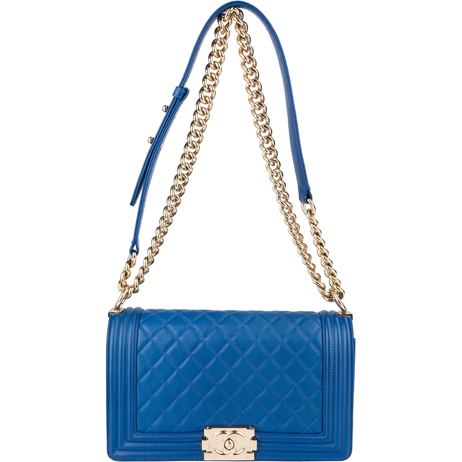 Chanel - Medium Boy Single Flap Crossbody Bag