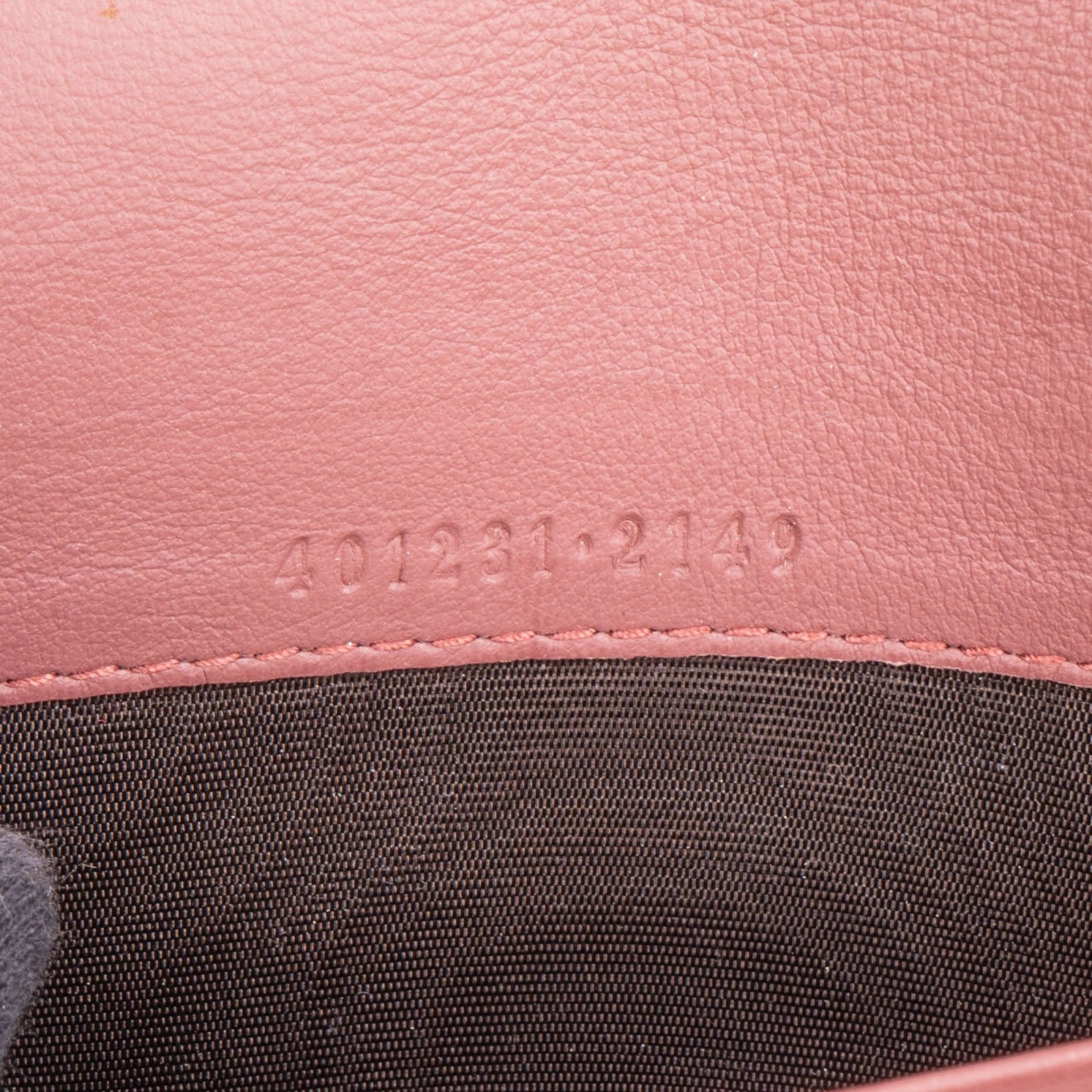 Gucci Monogram GG Supreme Blooms Dionysus Wallet On Chain