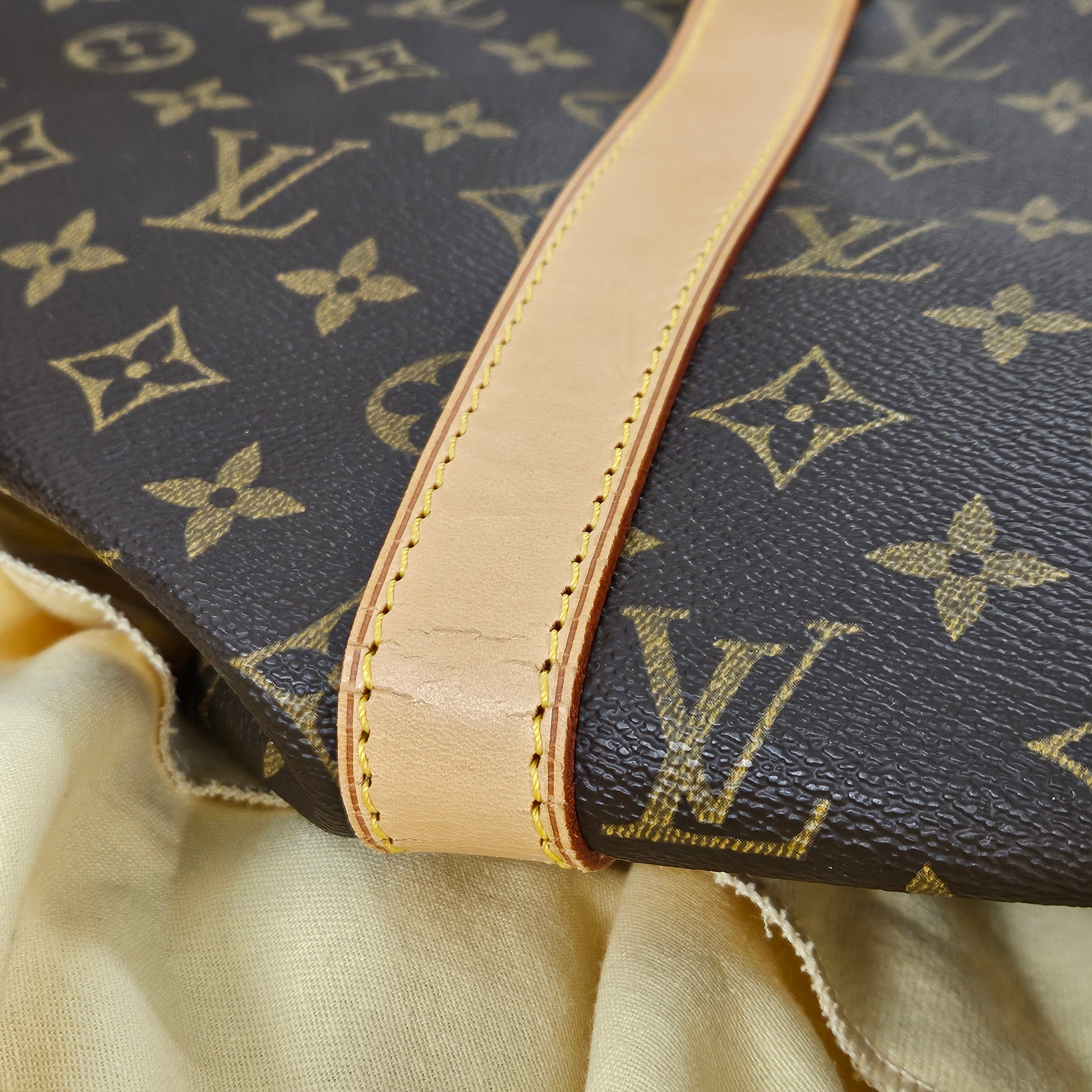 Louis Vuitton Monogram Canvas Keepall 50 Bandoulière Reisetasche