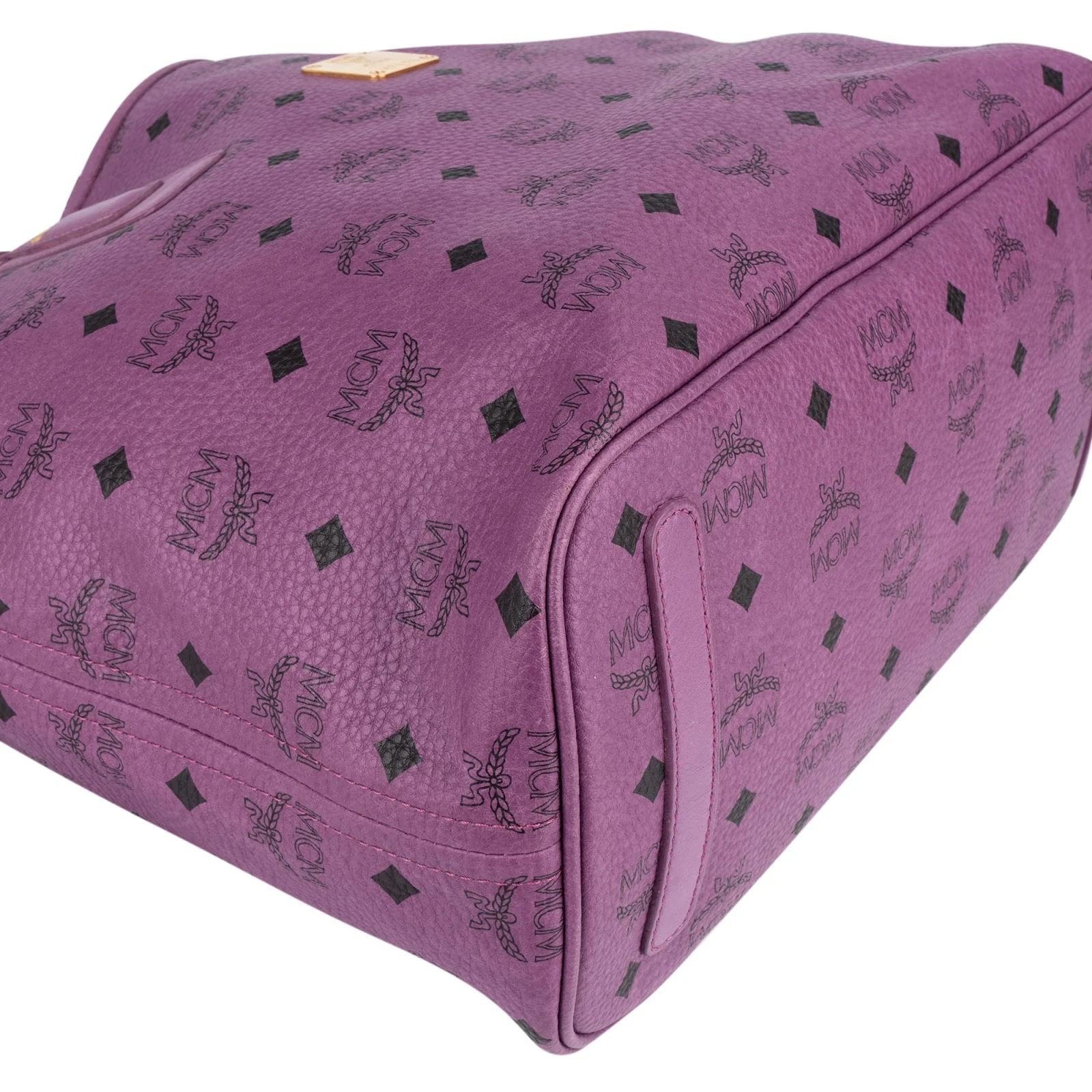 MCM Monogram Visetos Reversible Liz Shopper Shoulder Bag