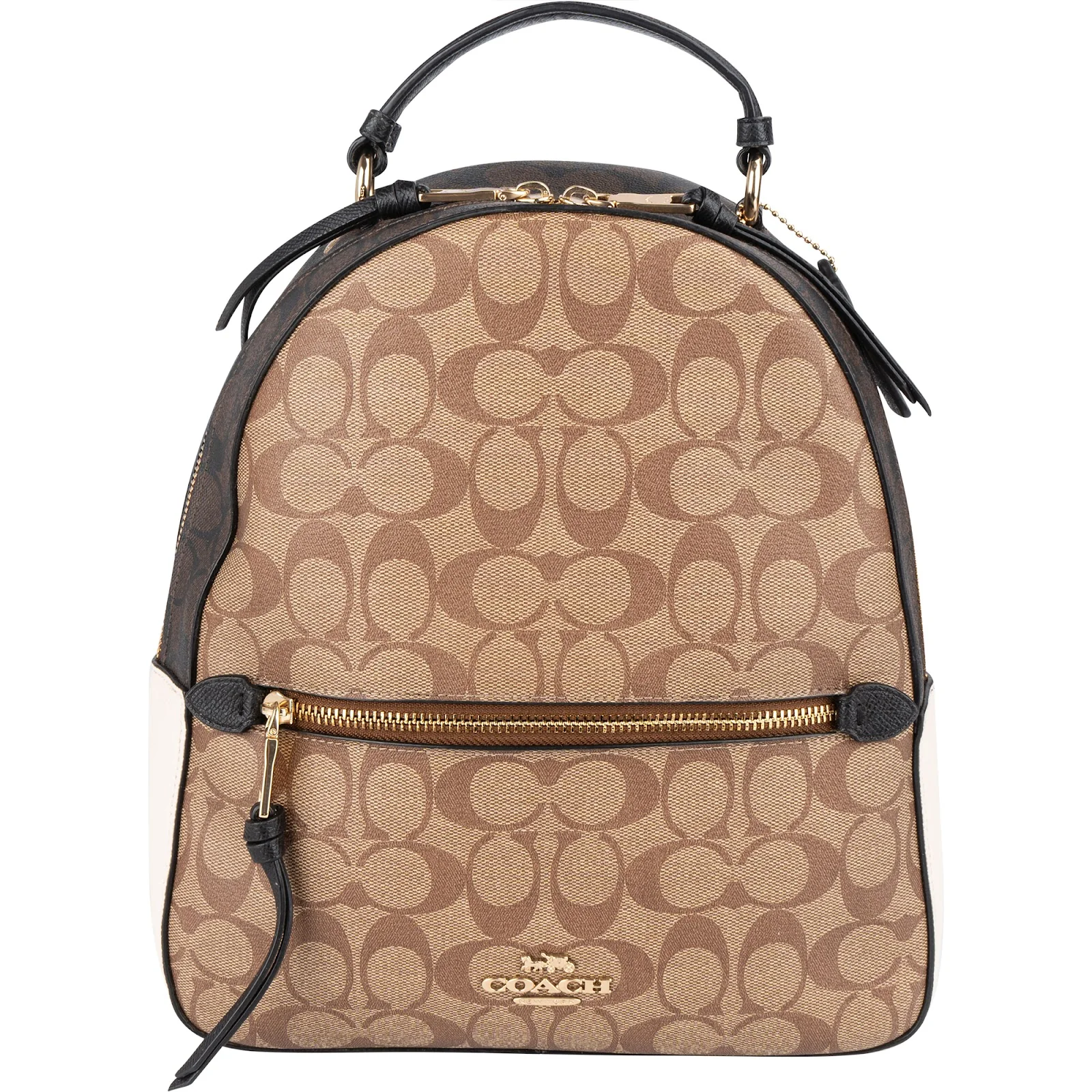 Coach Monogram Signature Canvas Charlie Backpack