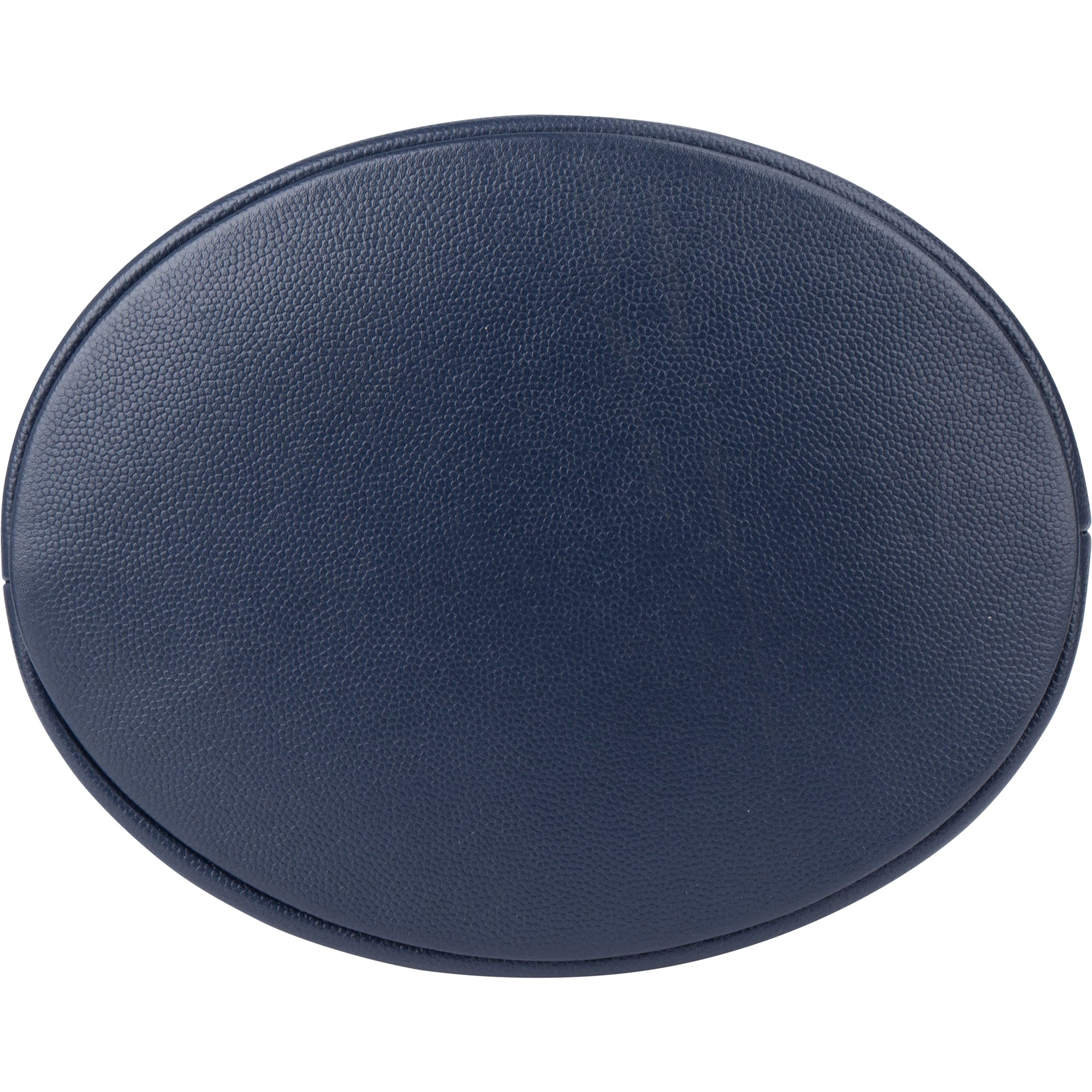 Chanel Bleu Caviar Leather Deauville Bucket Crossbody Bag
