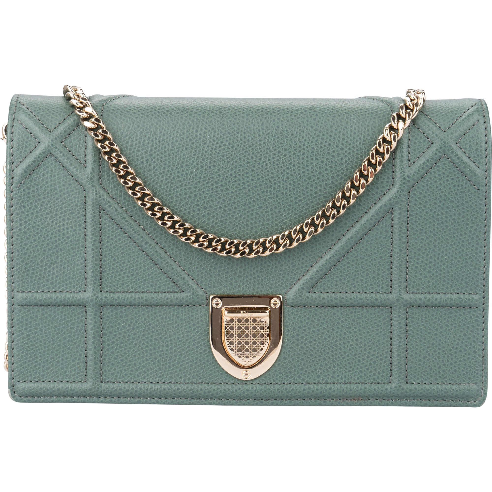 Christian Dior Diorama Wallet On Chain Crossbody Bag