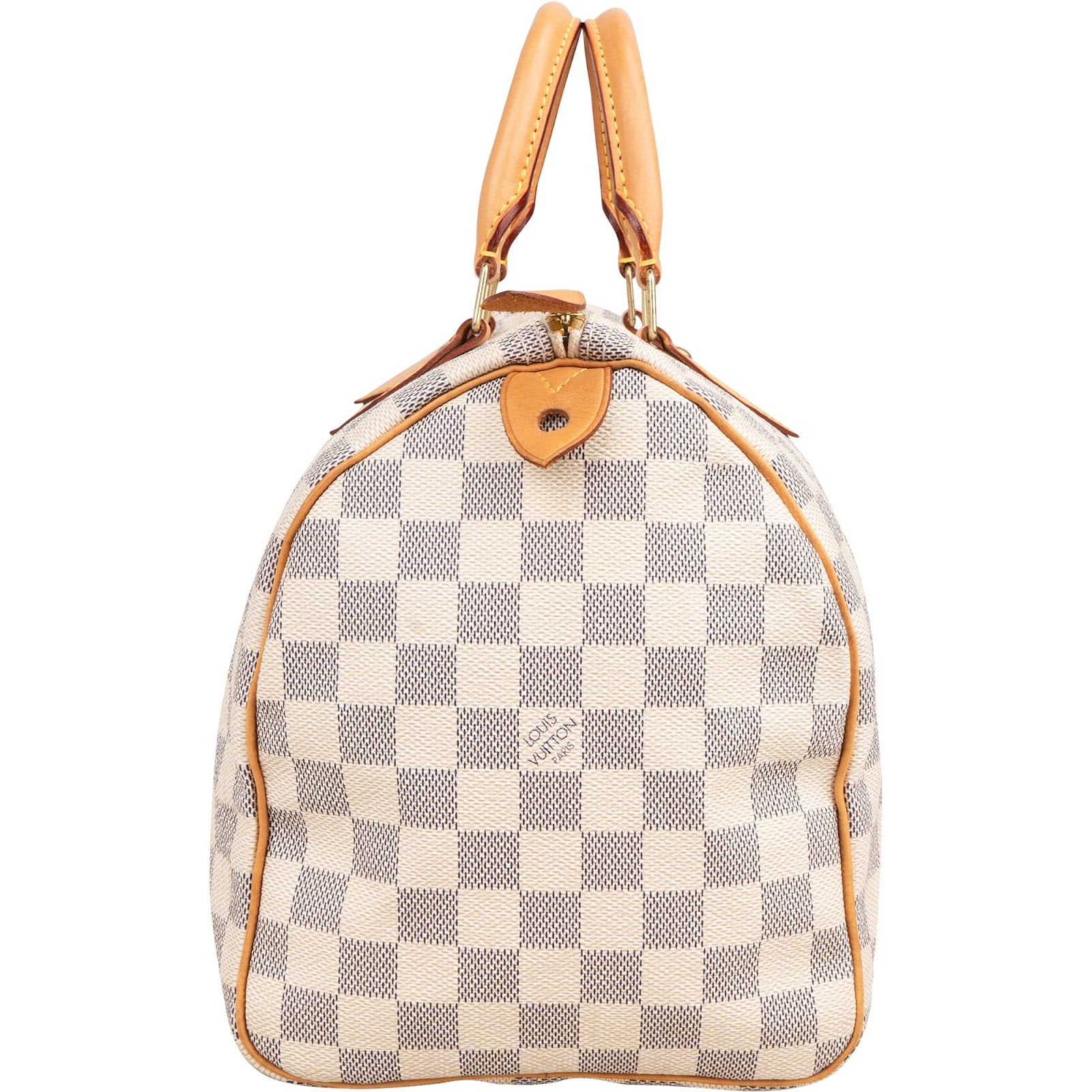 Louis Vuitton Monogram Damier Azur Speedy 30 Boston Bag