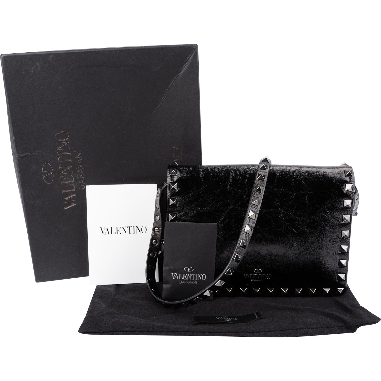 Valentino Garavani - Rockstud Flap Crossbody Bag